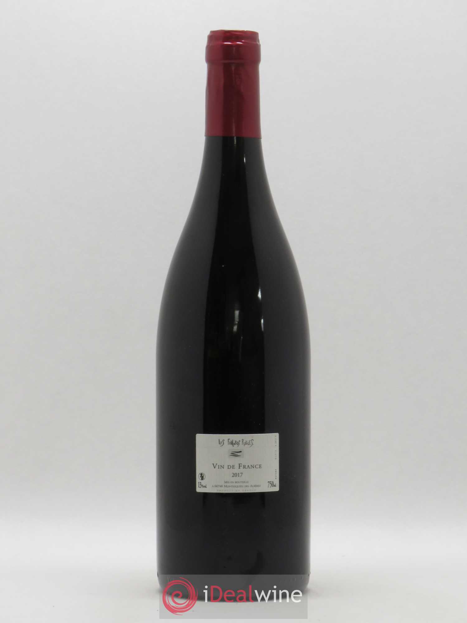 Vin de France Frida Les Foulards Rouges 2017 - Lot de 1 bouteille - 1