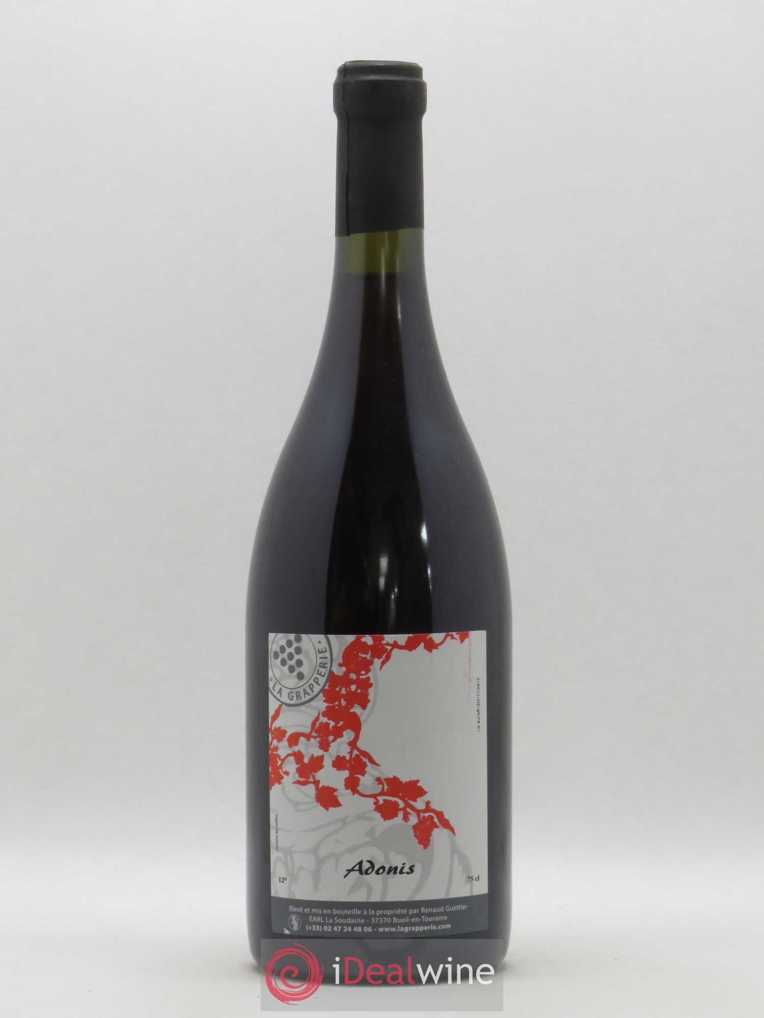 Vin de France Adonis La Grapperie - Lot de 1 bouteille - 0