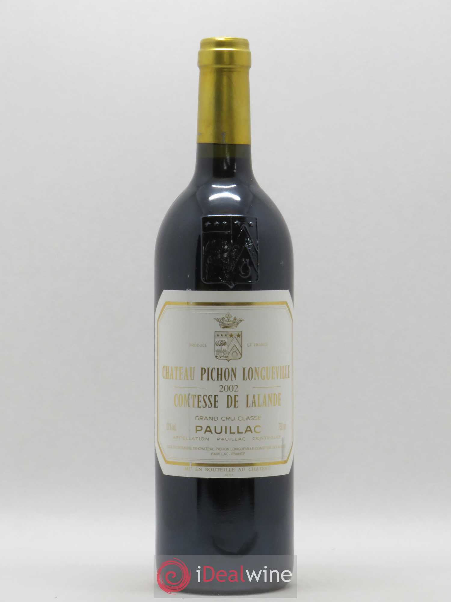 Château Pichon Longueville Comtesse de Lalande 2ème Grand Cru Classé 2002 - Lot de 1 bouteille - 0