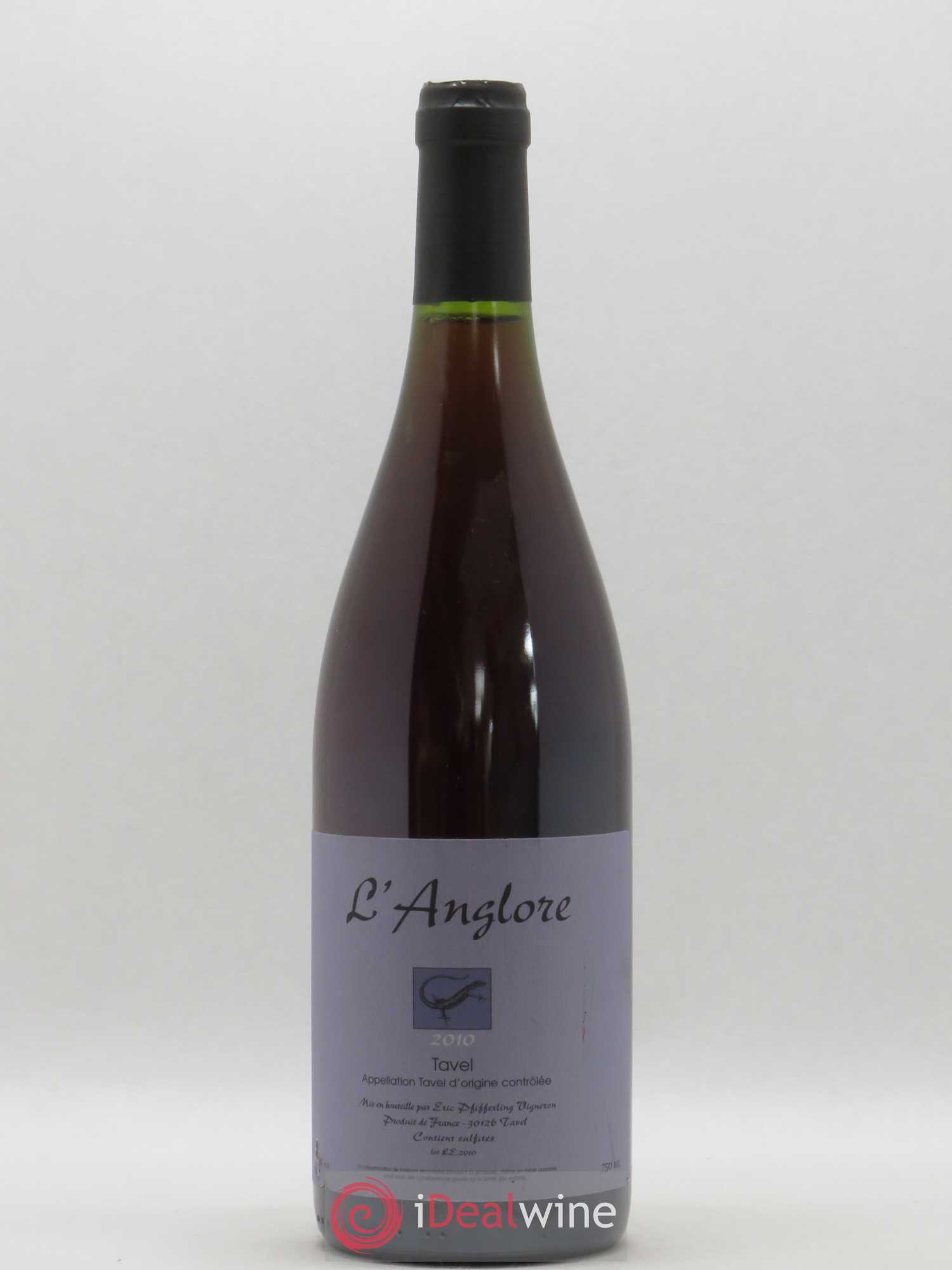 Tavel L'Anglore 2010 - Posten von 1 Flasche - 0
