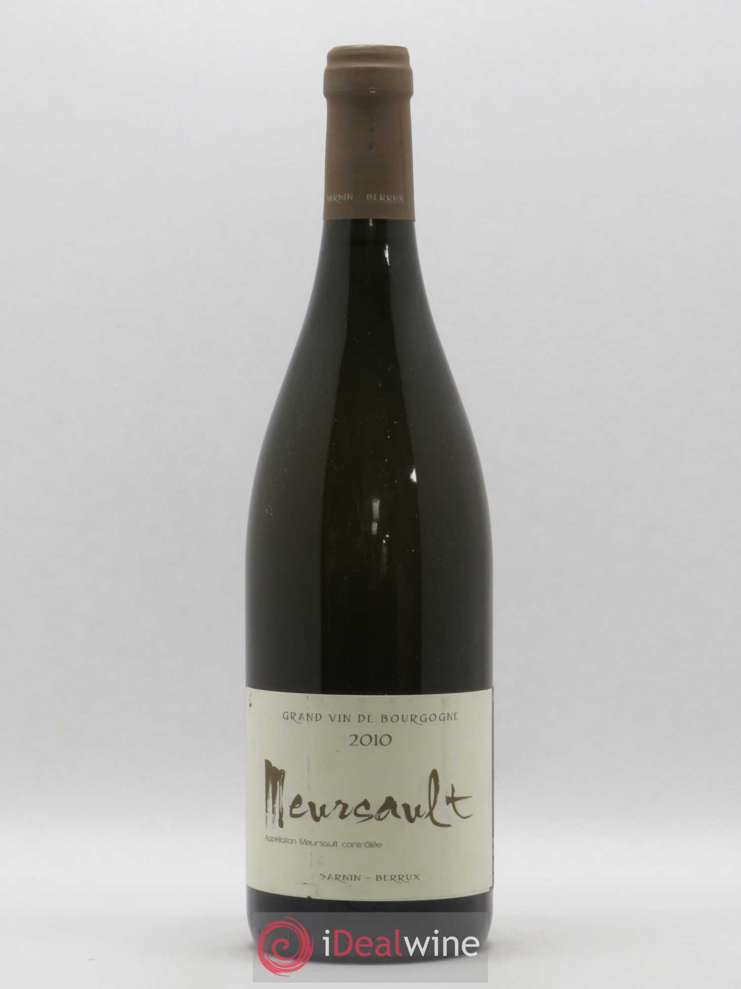 Meursault Sarnin Berrux 2010 - Posten von 1 Flasche - 0