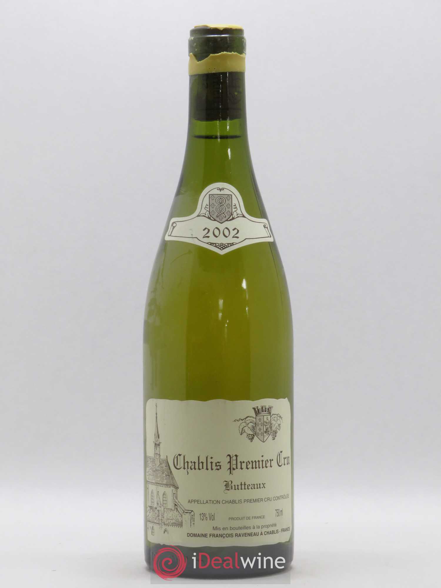 Chablis 1er Cru Butteaux Raveneau (Domaine) 2002 - Lot de 1 bouteille - 0