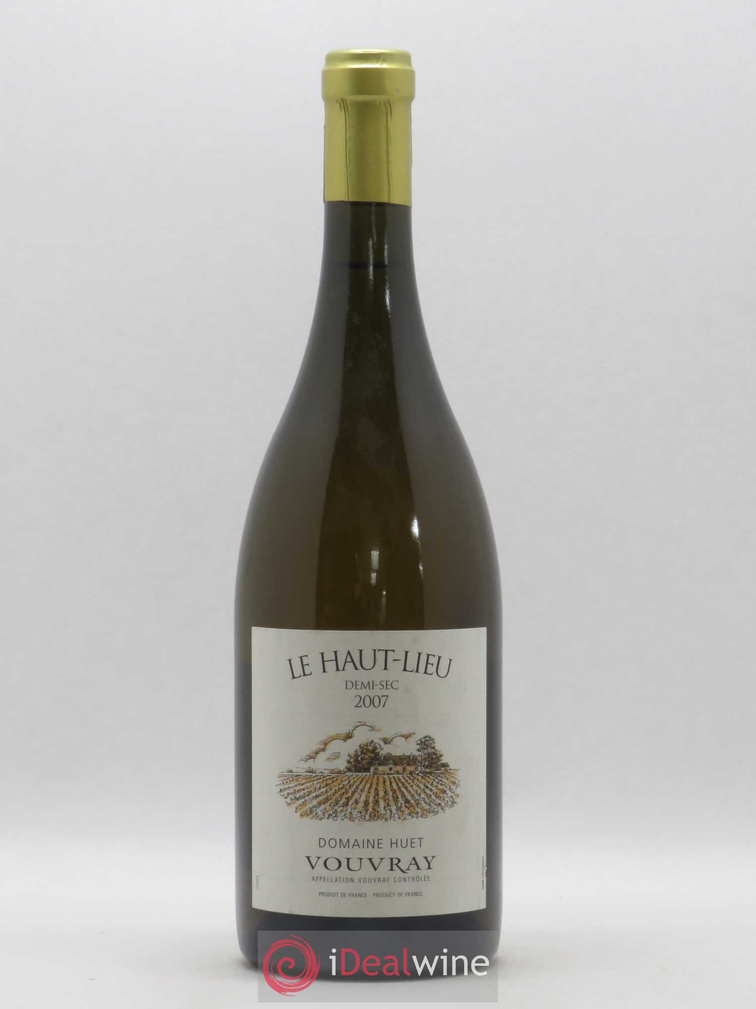 Vouvray Le Haut-Lieu Demi-Sec Domaine Huet 2007 - Lot de 1 bouteille - 0