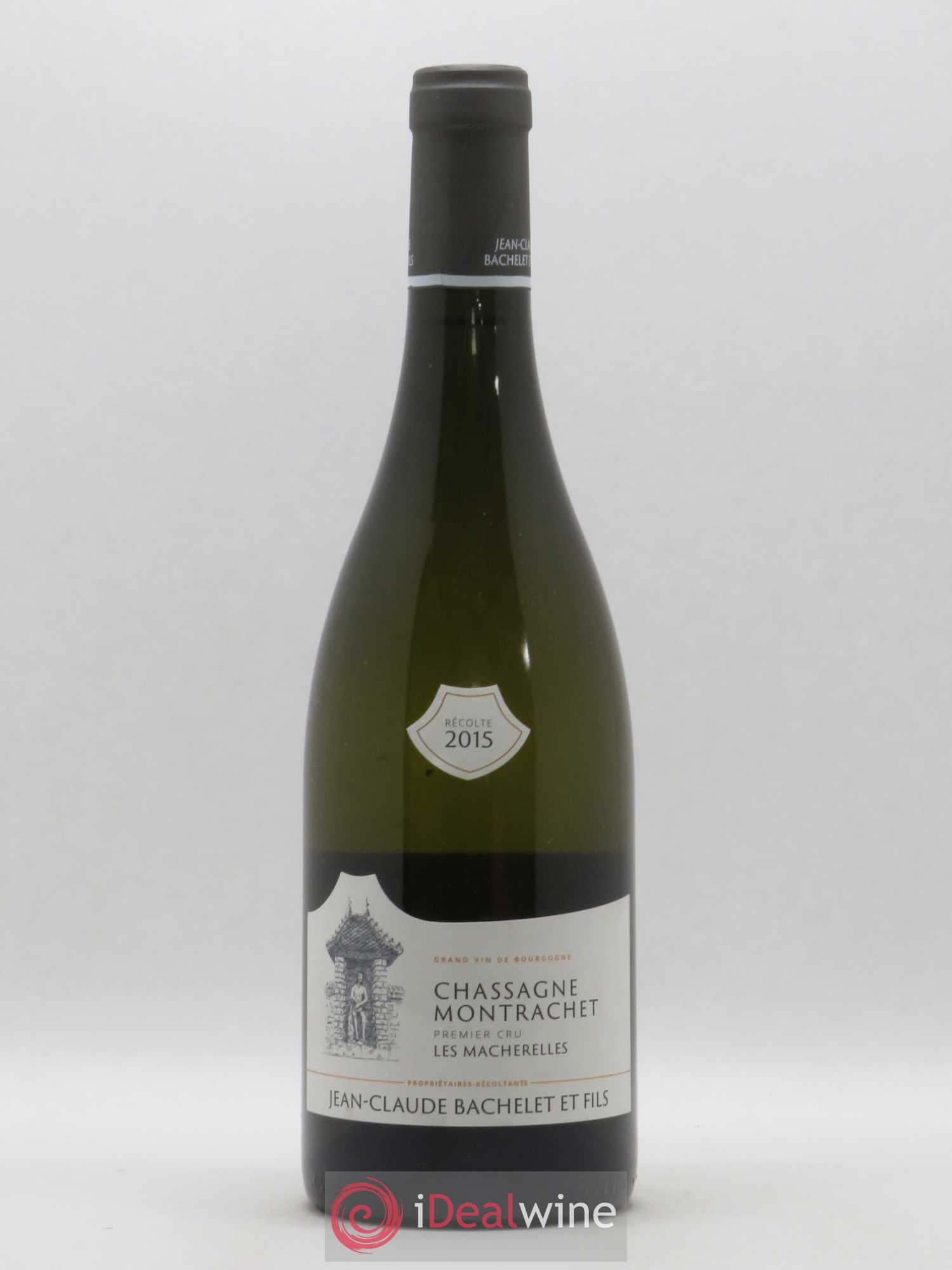Chassagne-Montrachet 1er Cru Les Macherelles Jean-Claude Bachelet (Domaine) 2015 - Lot de 1 bouteille - 0