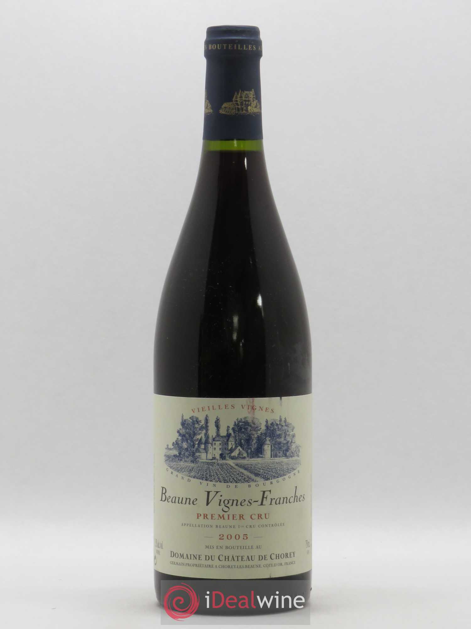 Beaune 1er Cru Vignes Franches Château de Chorey 2005 - Posten von 1 Flasche - 0