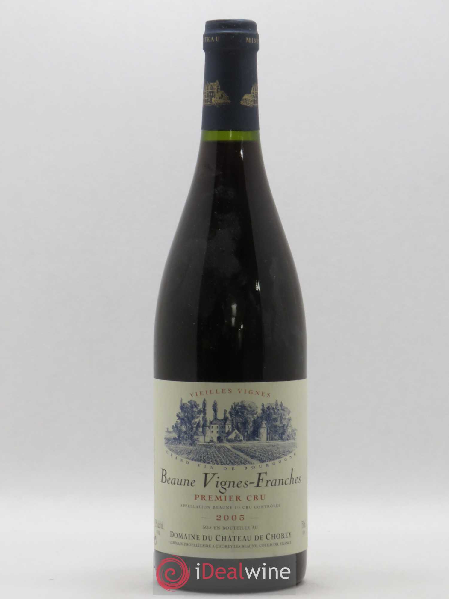 Beaune 1er Cru Vignes Franches Château de Chorey 2005 - Posten von 1 Flasche - 0