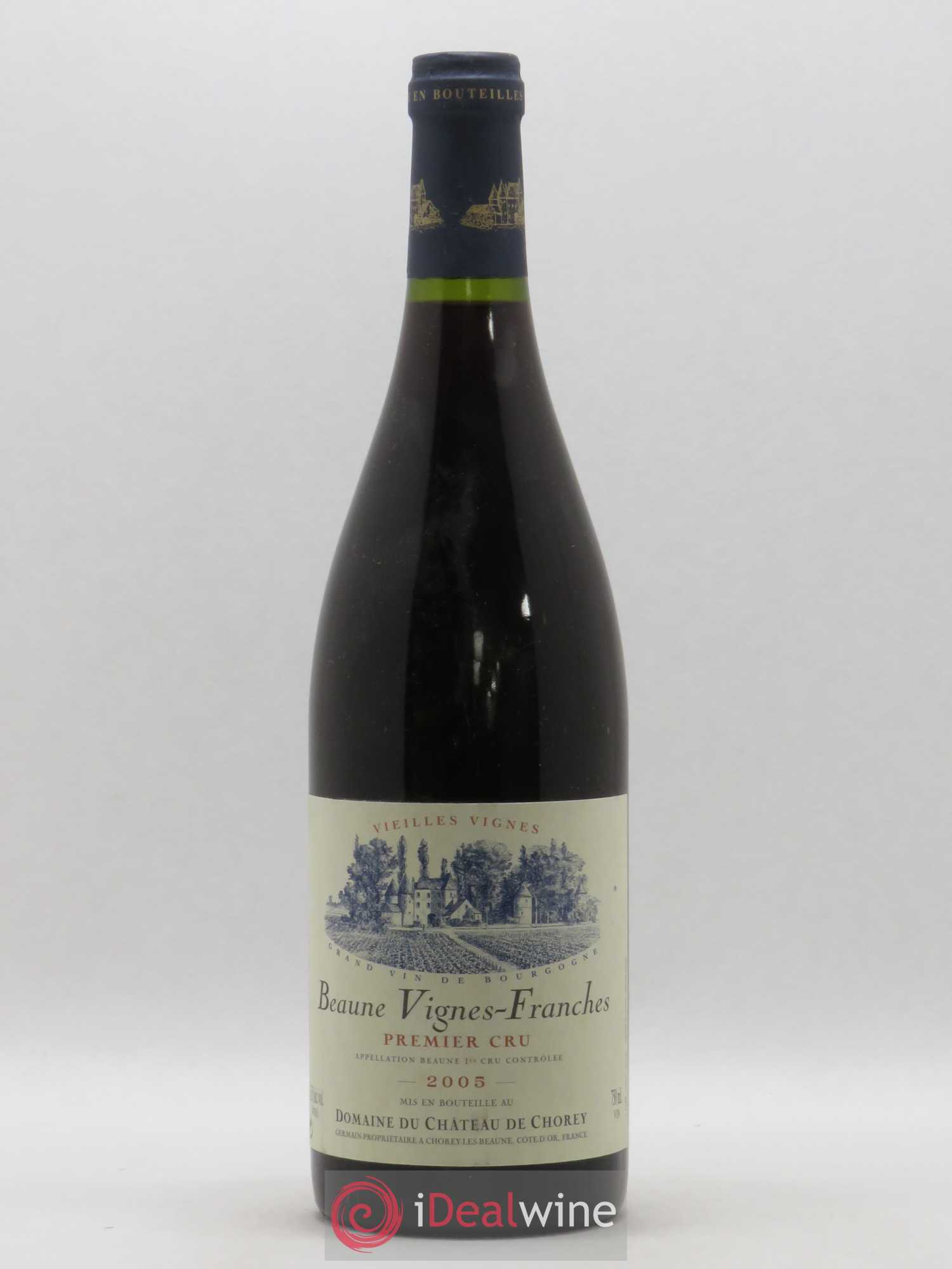 Beaune 1er Cru Vignes Franches Château de Chorey 2005 - Posten von 1 Flasche - 0
