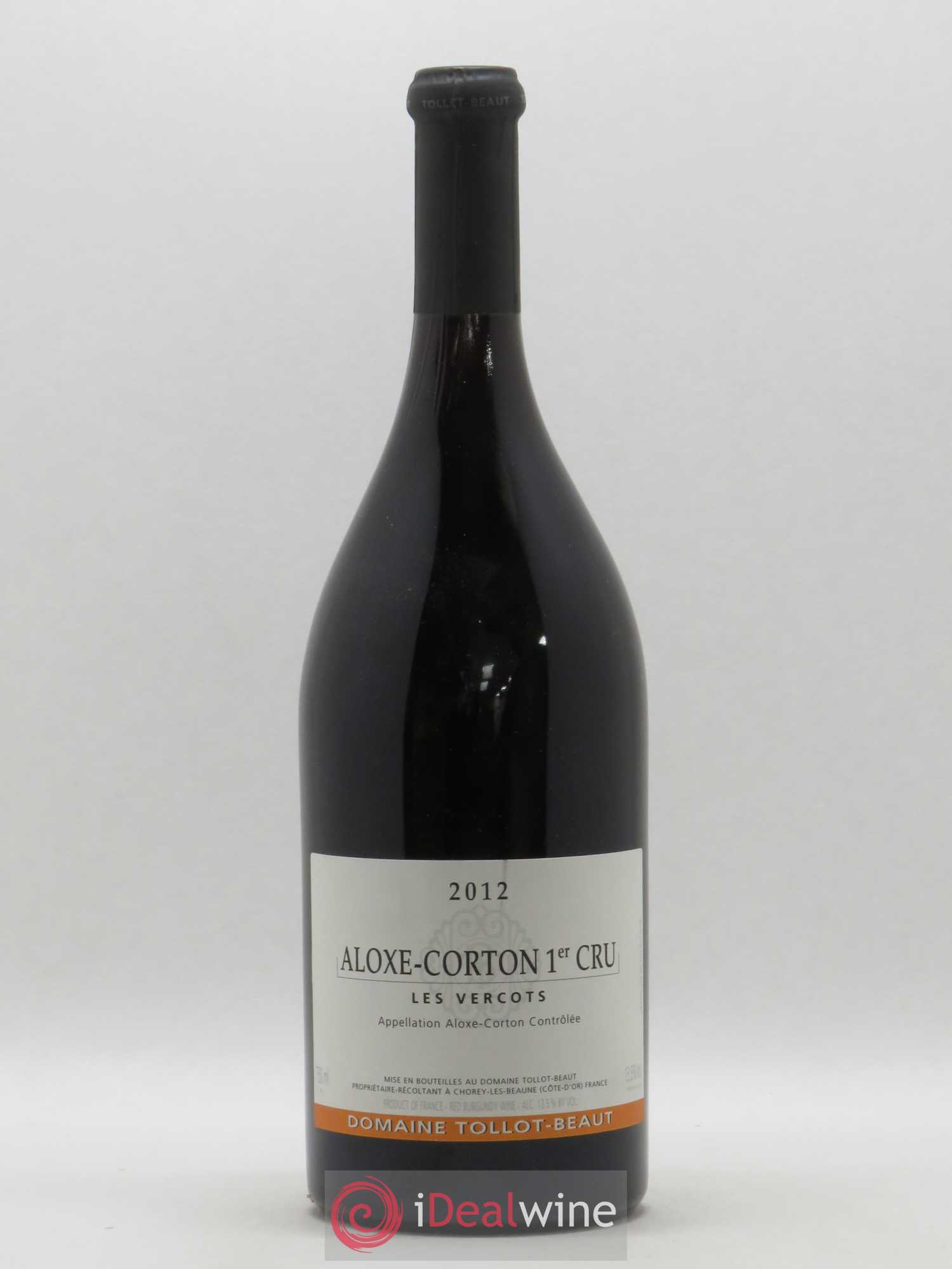 Aloxe-Corton 1er Cru Les Vercots Tollot Beaut (Domaine) 2012 - Lot de 1 bouteille - 0