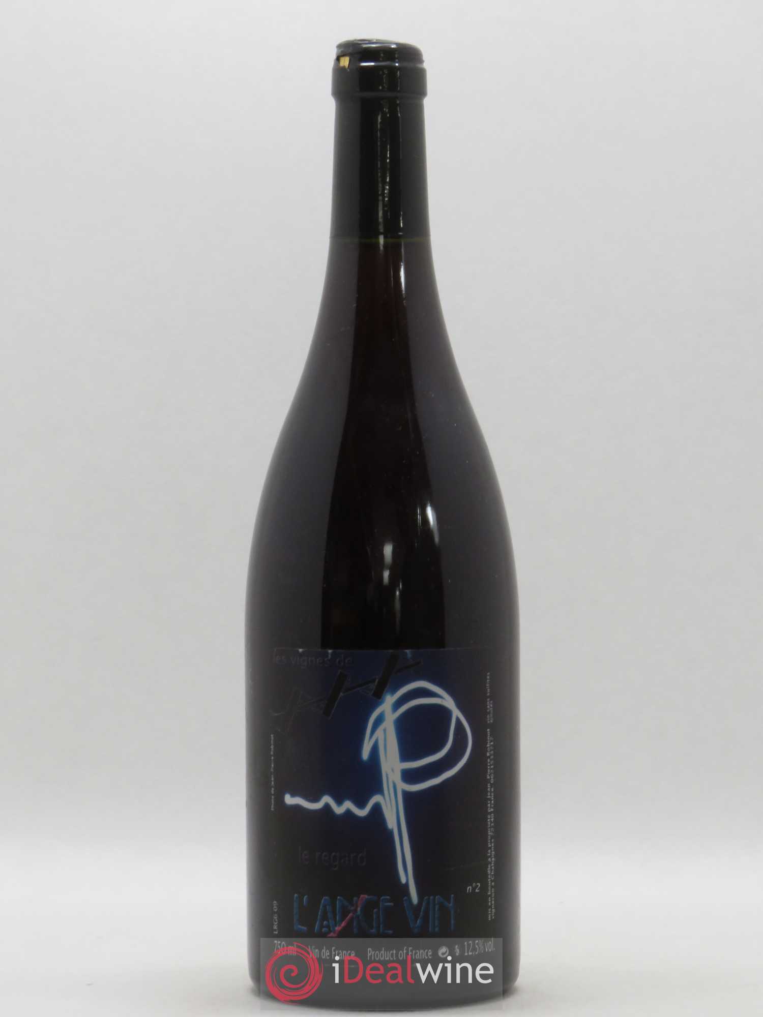 Vin de France Le regard Robinot Les Vignes de L'Ange Vin 2009 - Posten von 1 Flasche - 0