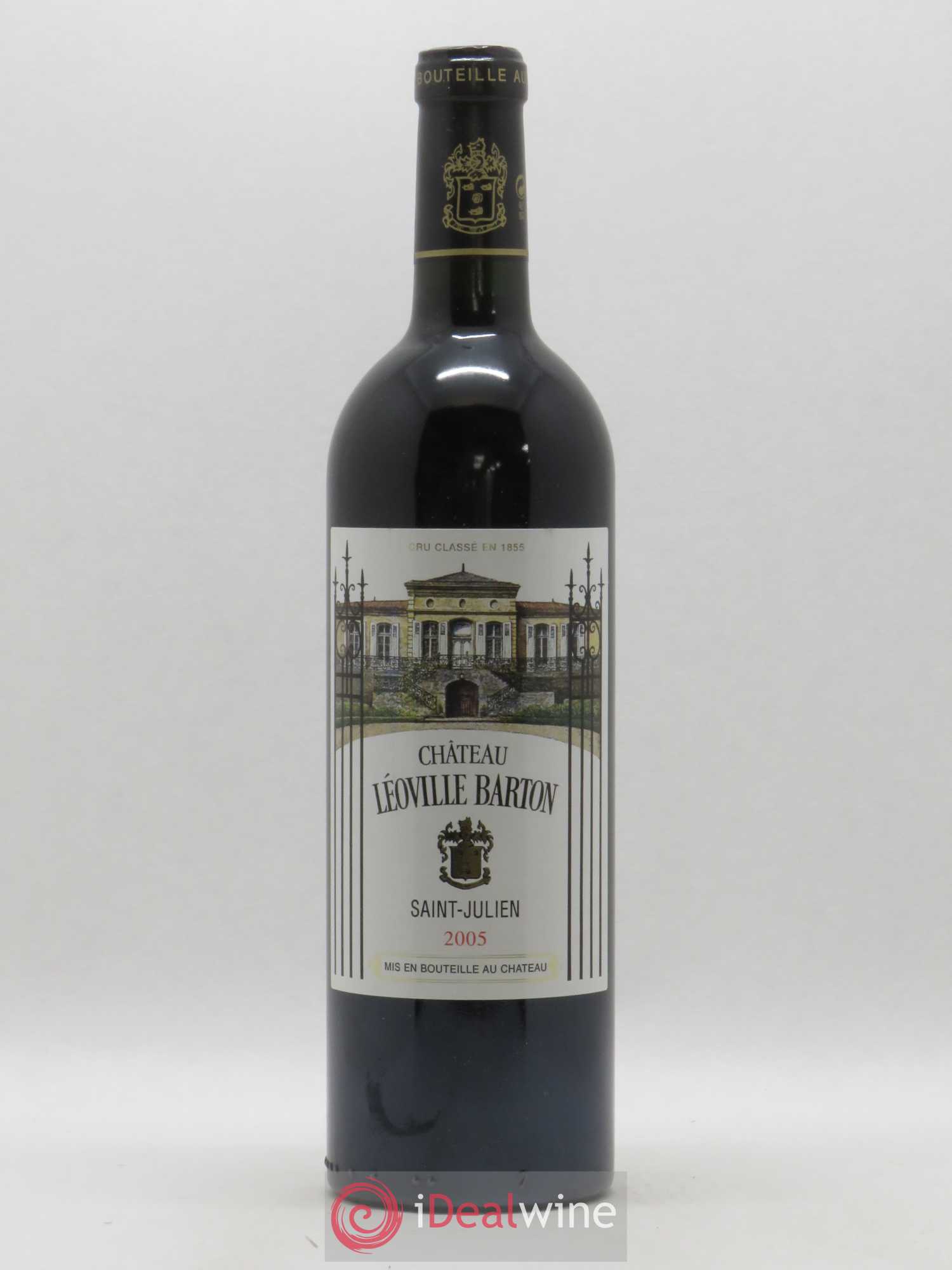Château Léoville Barton 2ème Grand Cru Classé 2005 - Lot de 1 bouteille - 0