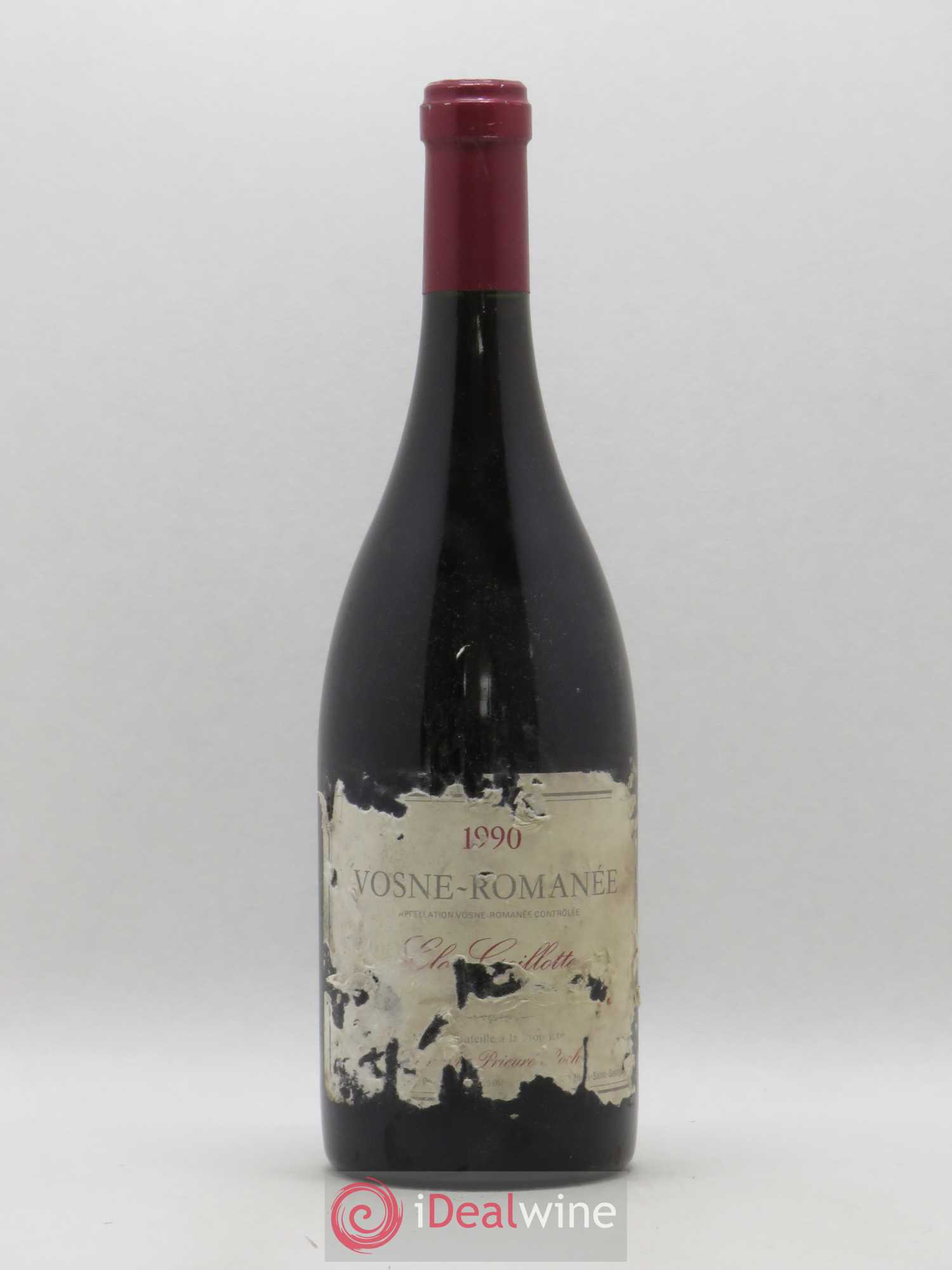 Vosne-Romanée Le Clos Goillotte Prieuré Roch 1990 - Lot de 1 bouteille - 0