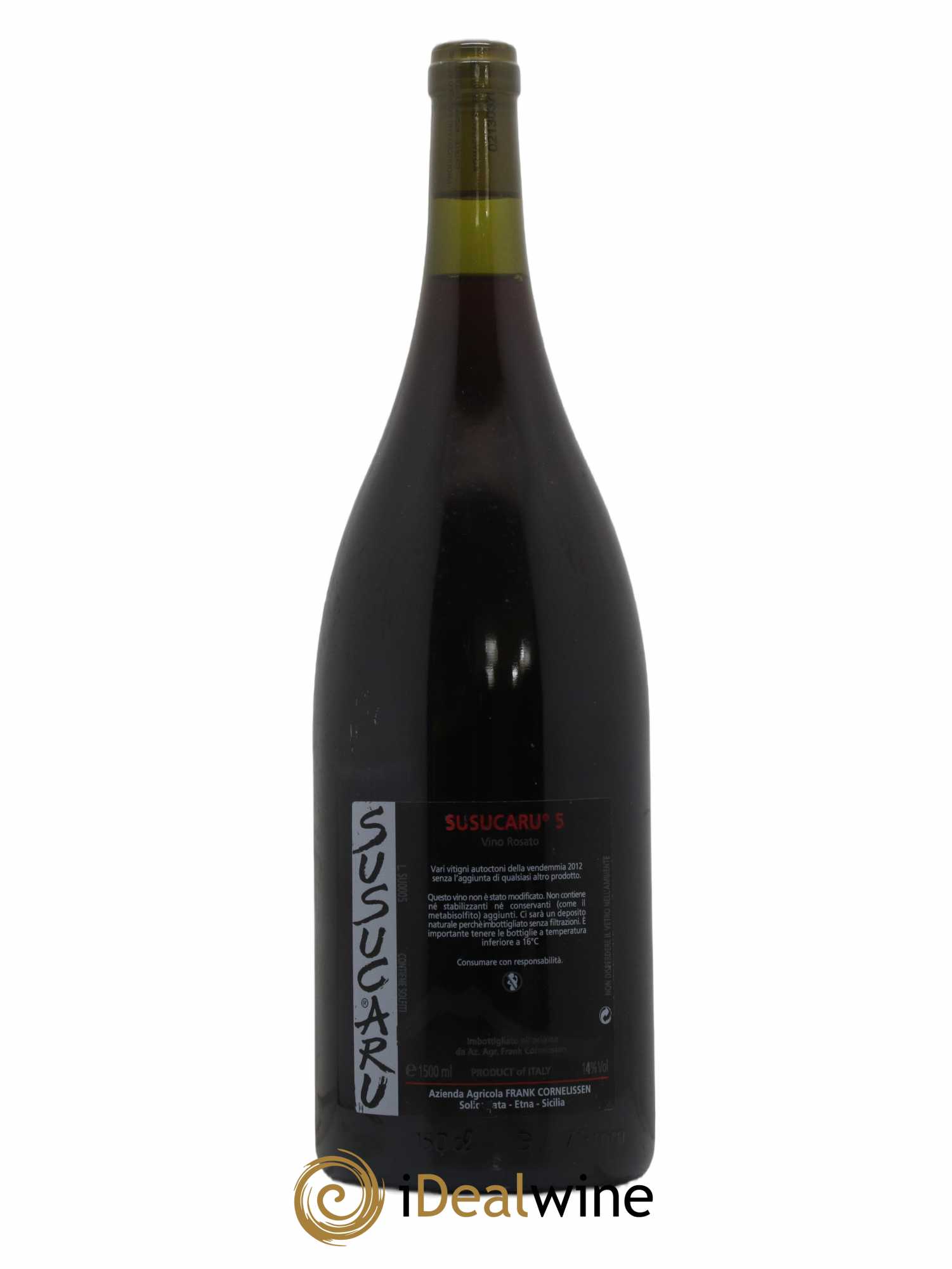 Terre Siciliane IGT Susucaru Frank Cornelissen 2012 - Lot de 1 magnum - 0
