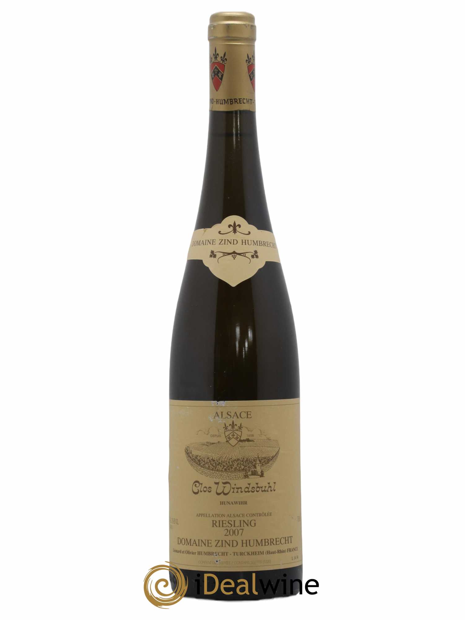 Alsace Riesling Clos Windsbuhl Zind-Humbrecht (Domaine) 2007 - Lot de 1 bouteille - 0