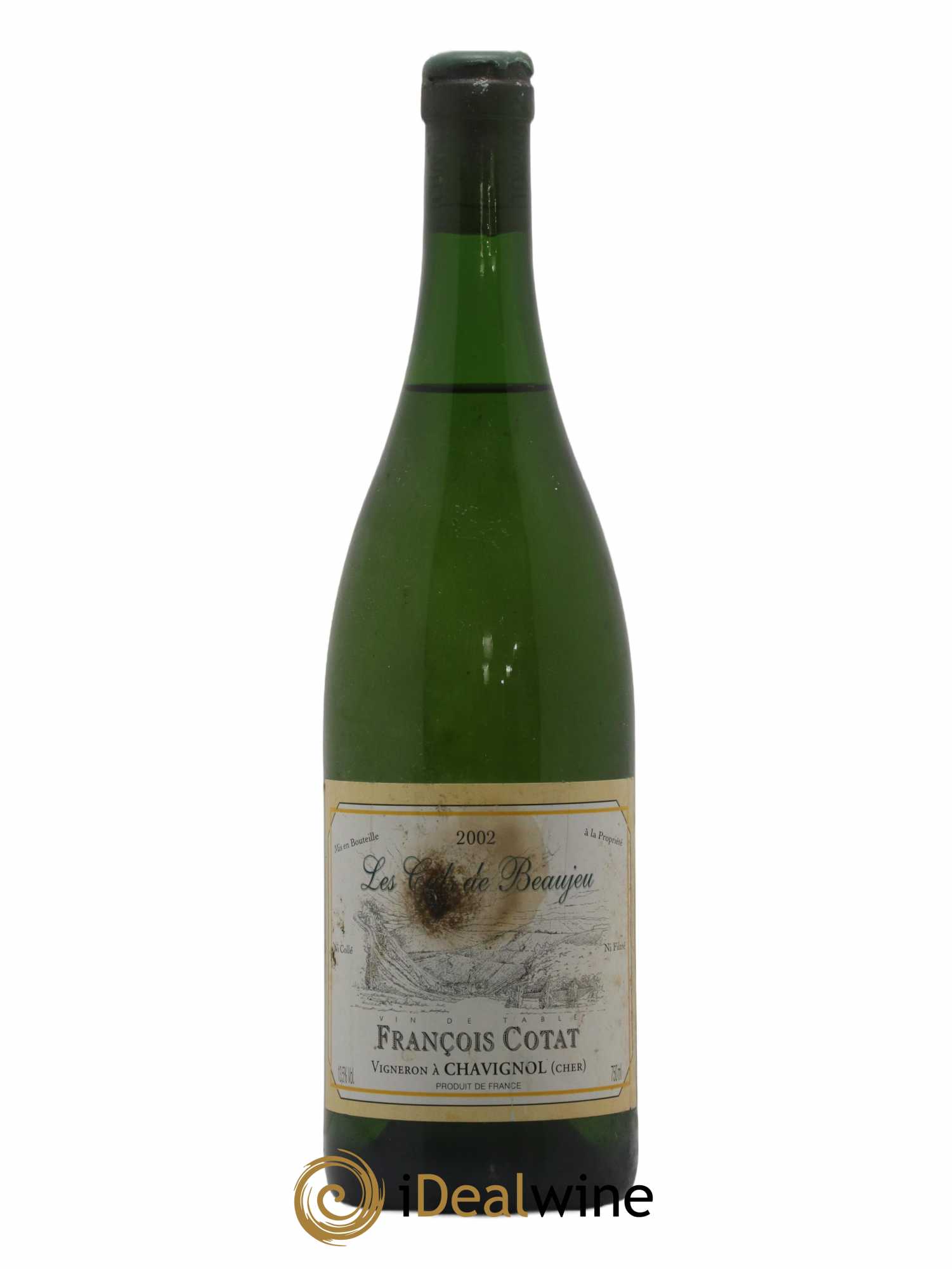 Sancerre Les Culs de Beaujeu François Cotat 2002 - Lot de 1 bouteille - 0