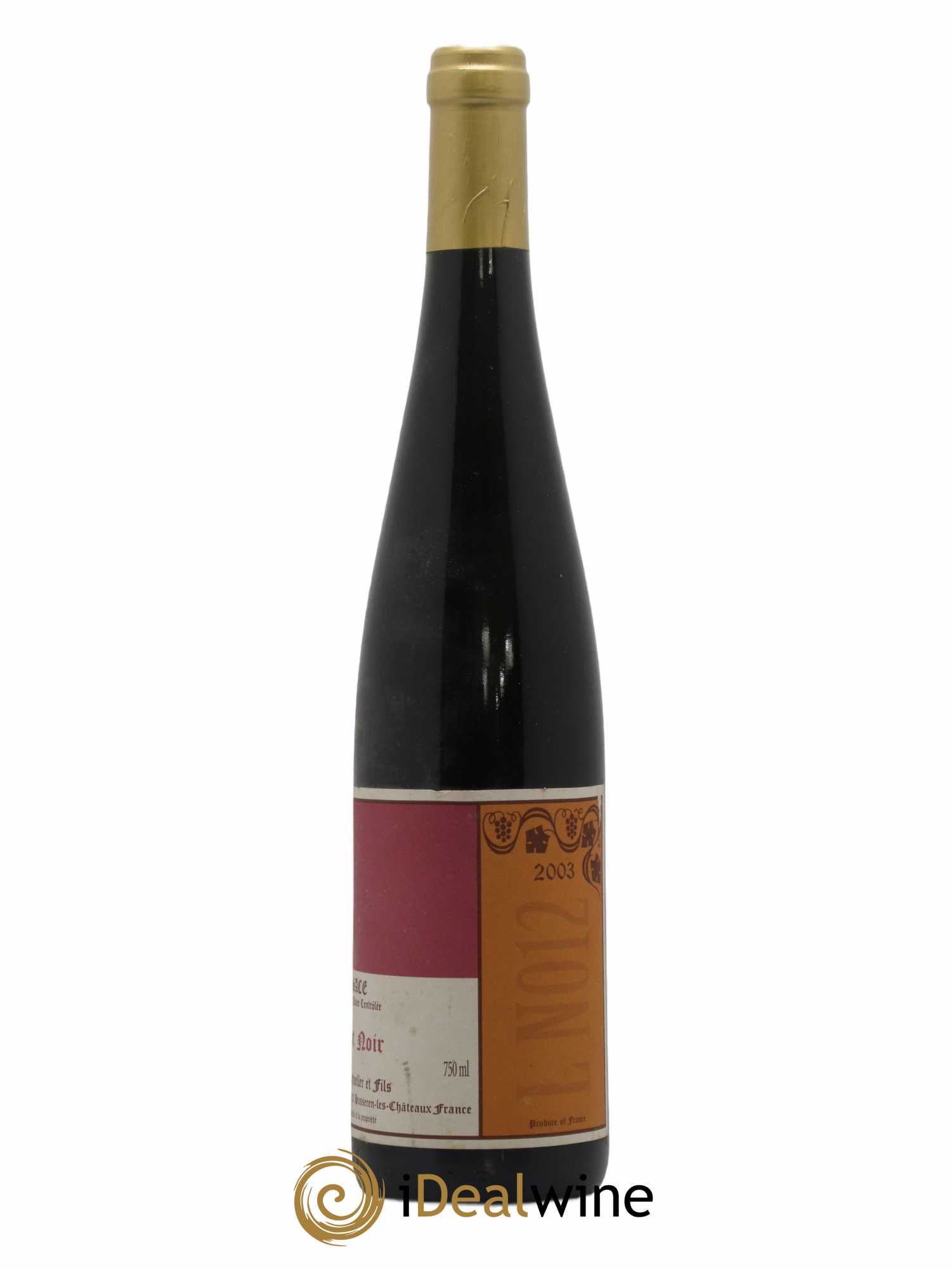 Alsace Pinot Noir LN012 Gérard Schueller (Domaine) 2003 - Lot of 1 bottle - 1