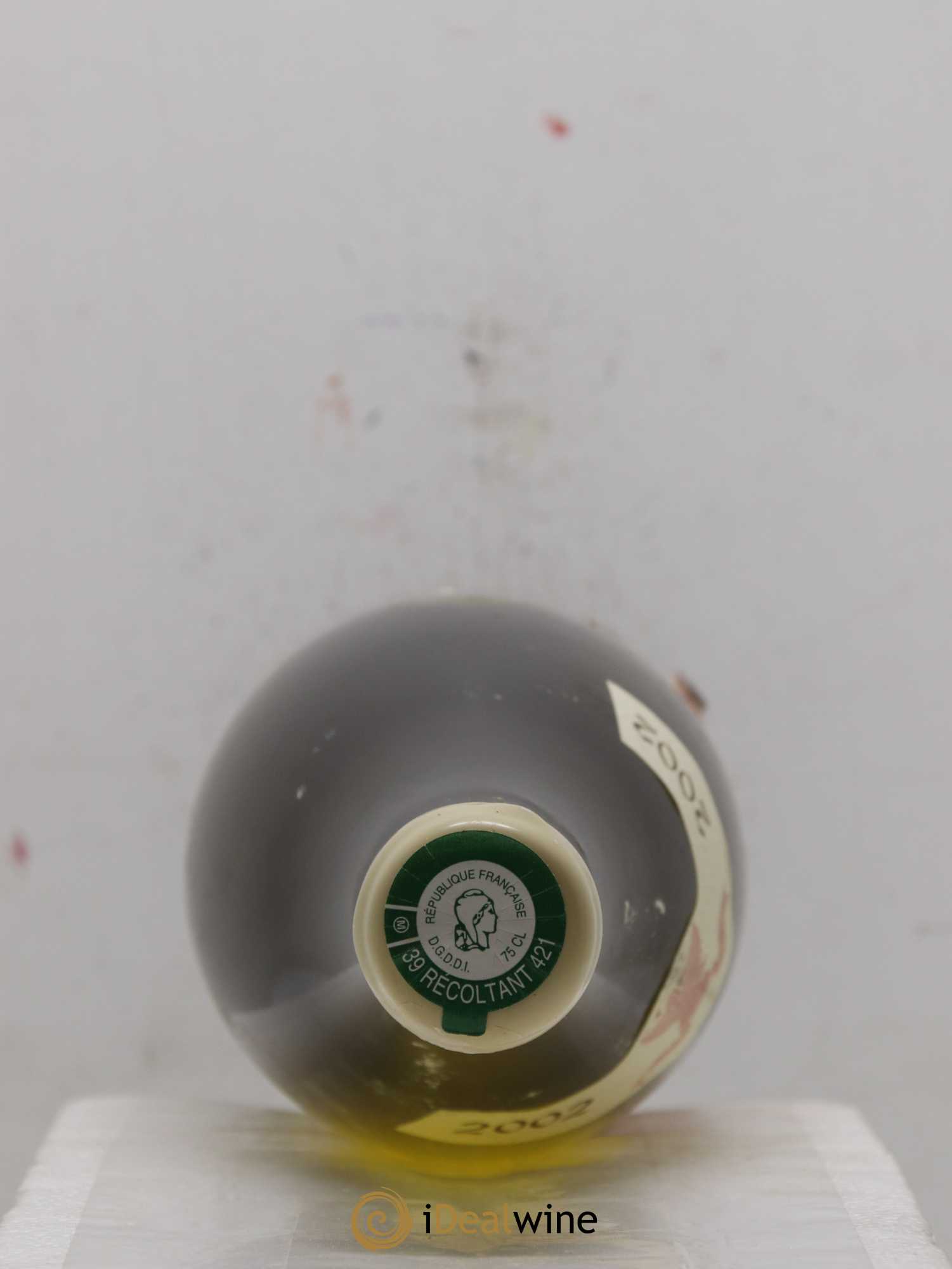 Arbois-Pupillin Chardonnay (cire blanche) Overnoy-Houillon (Domaine) 2002 - Lot de 1 bouteille - 1