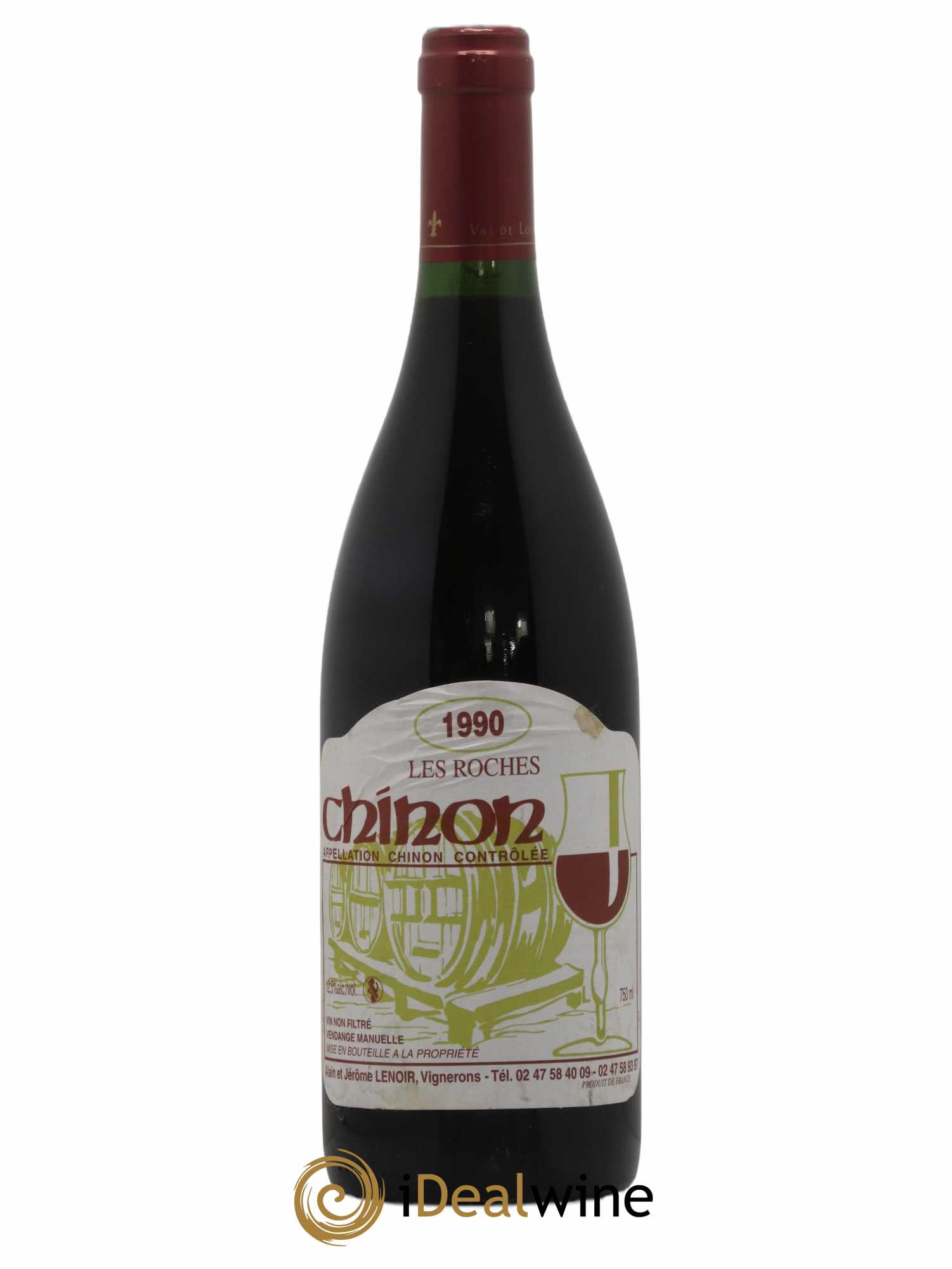 Chinon Les Roches Lenoir (Domaine) 1990 - Lot of 1 bottle - 0