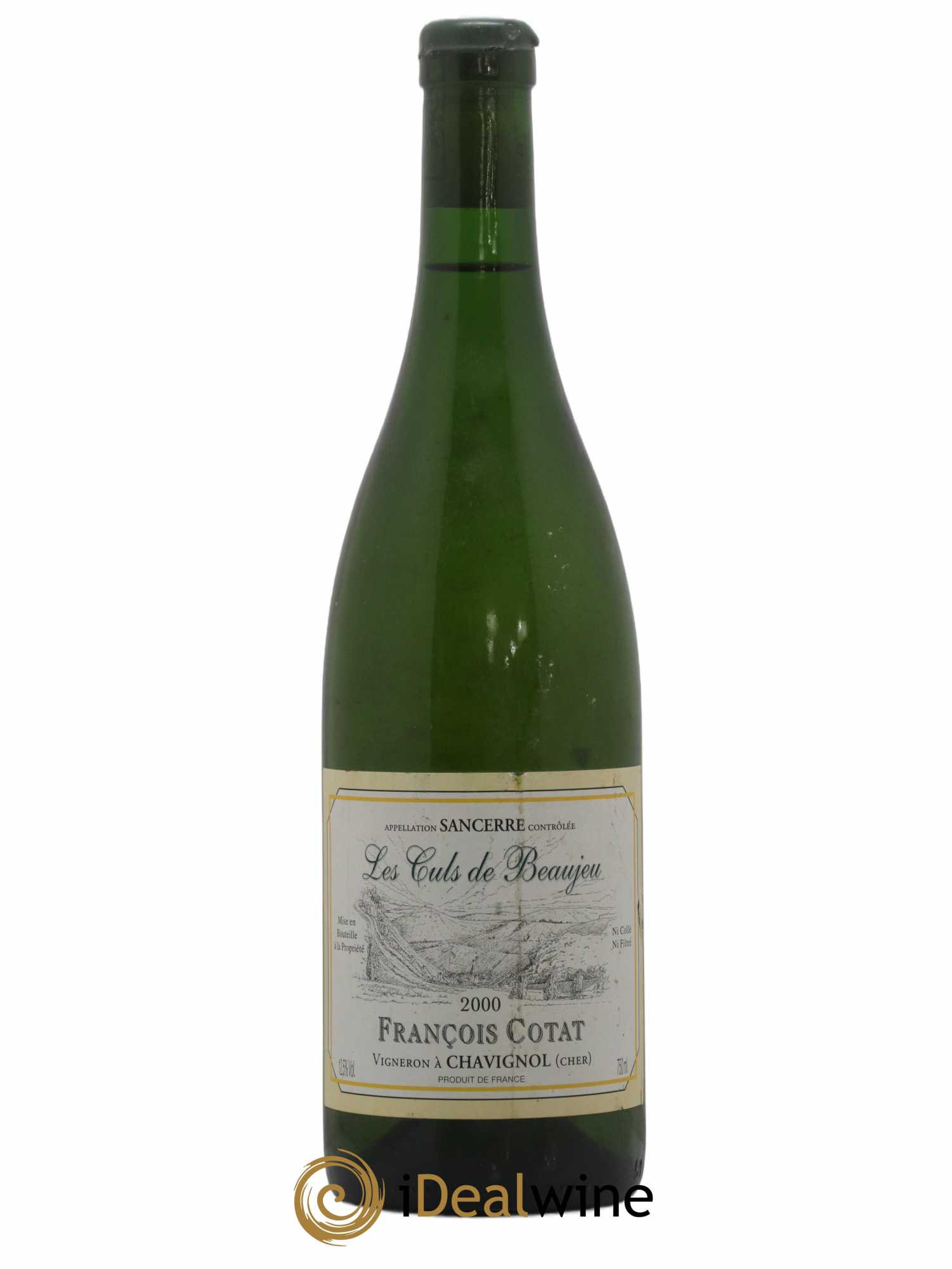 Sancerre Les Culs de Beaujeu François Cotat 2000 - Posten von 1 Flasche - 0