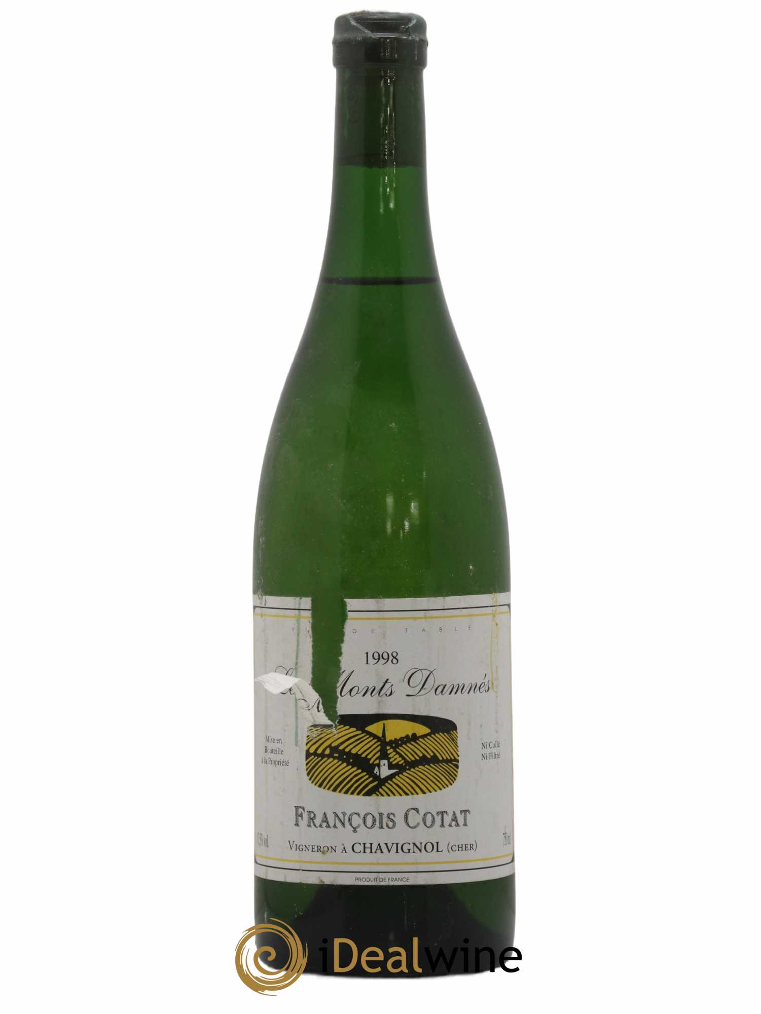 Sancerre Les Monts Damnés François Cotat 1998 - Lot de 1 bouteille - 0