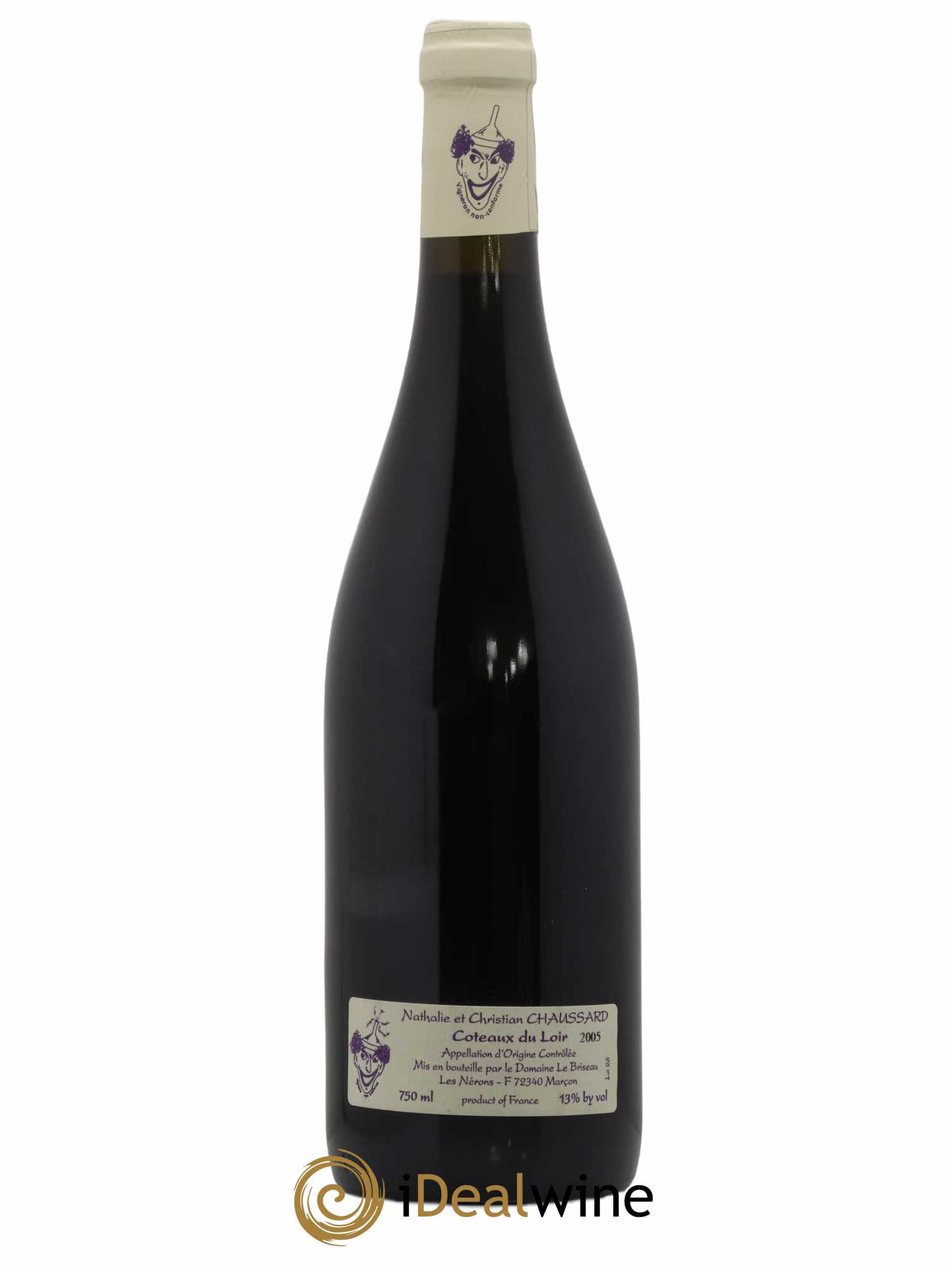 Divers Les Mortiers Coteaux du Loir Domaine le Briseau 2005 - Posten von 1 Flasche - 1