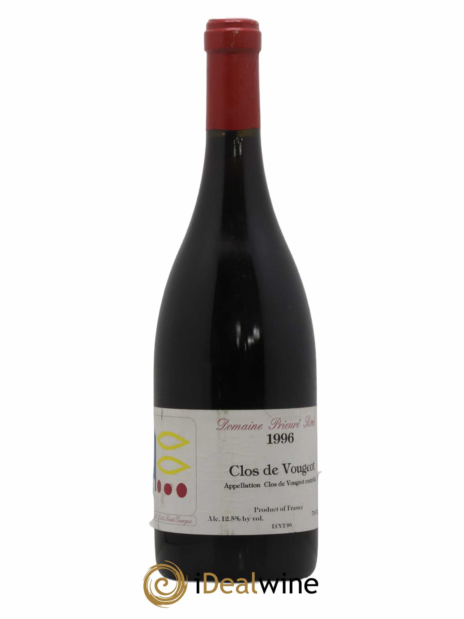 Clos de Vougeot Grand Cru Prieuré Roch 1996 - Lot de 1 bouteille - 0