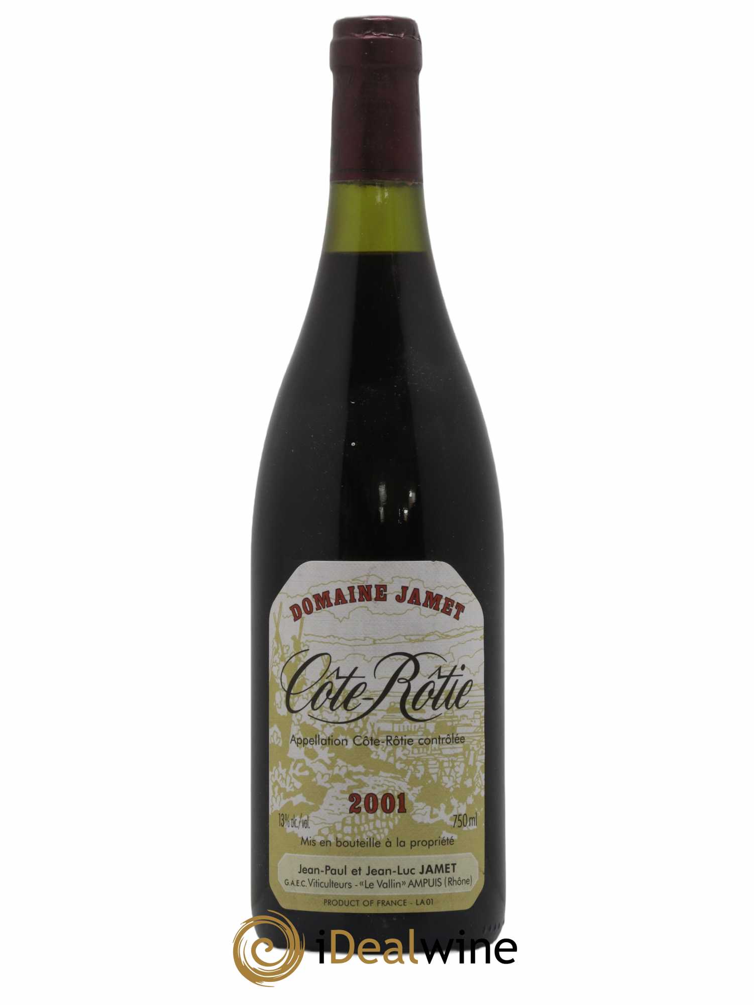 Côte-Rôtie Jamet (Domaine) 2001 - Lot de 1 bouteille - 0