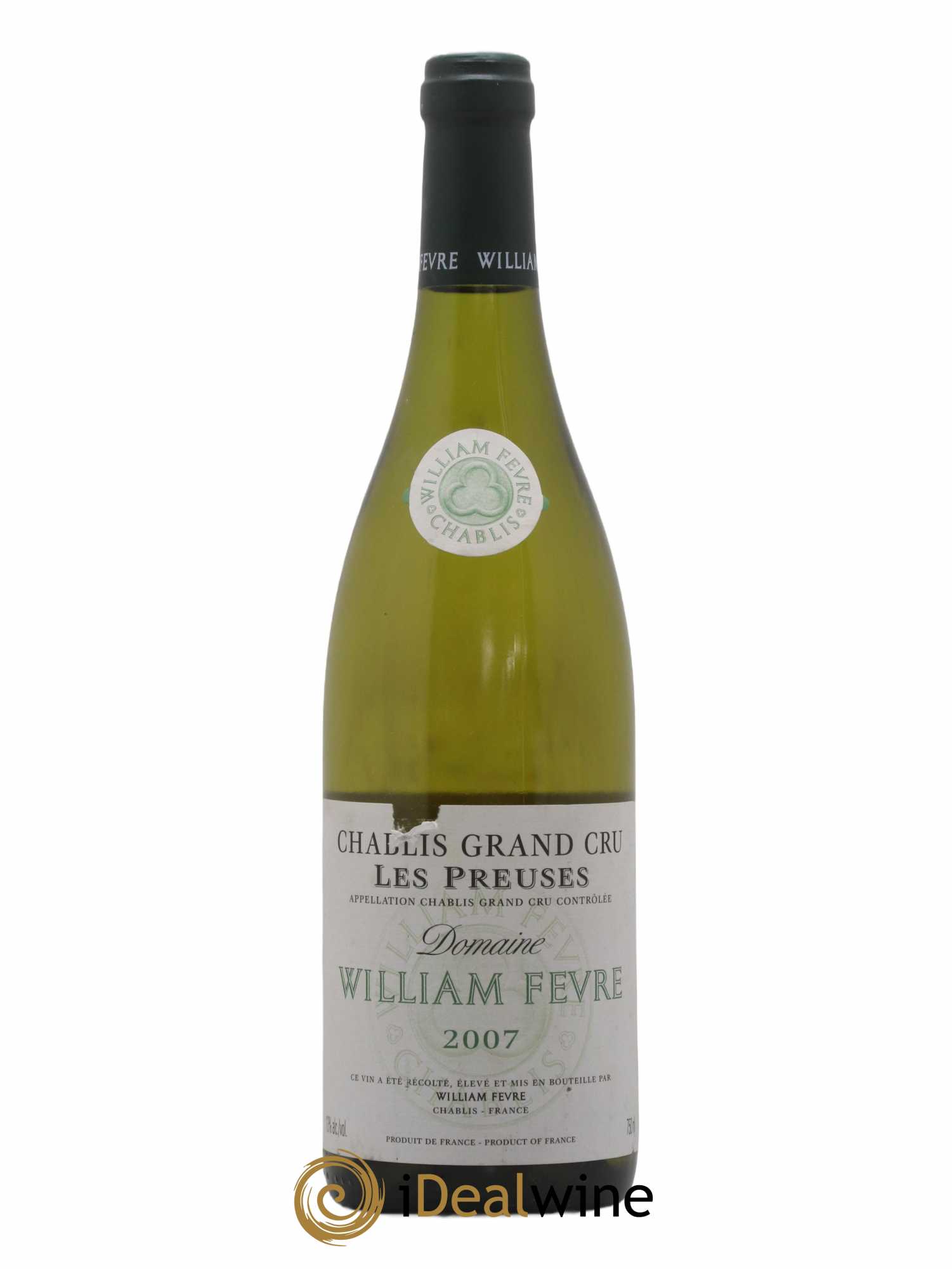 Chablis Grand Cru les Preuses William Fèvre 2007 - Lot de 1 bouteille - 0