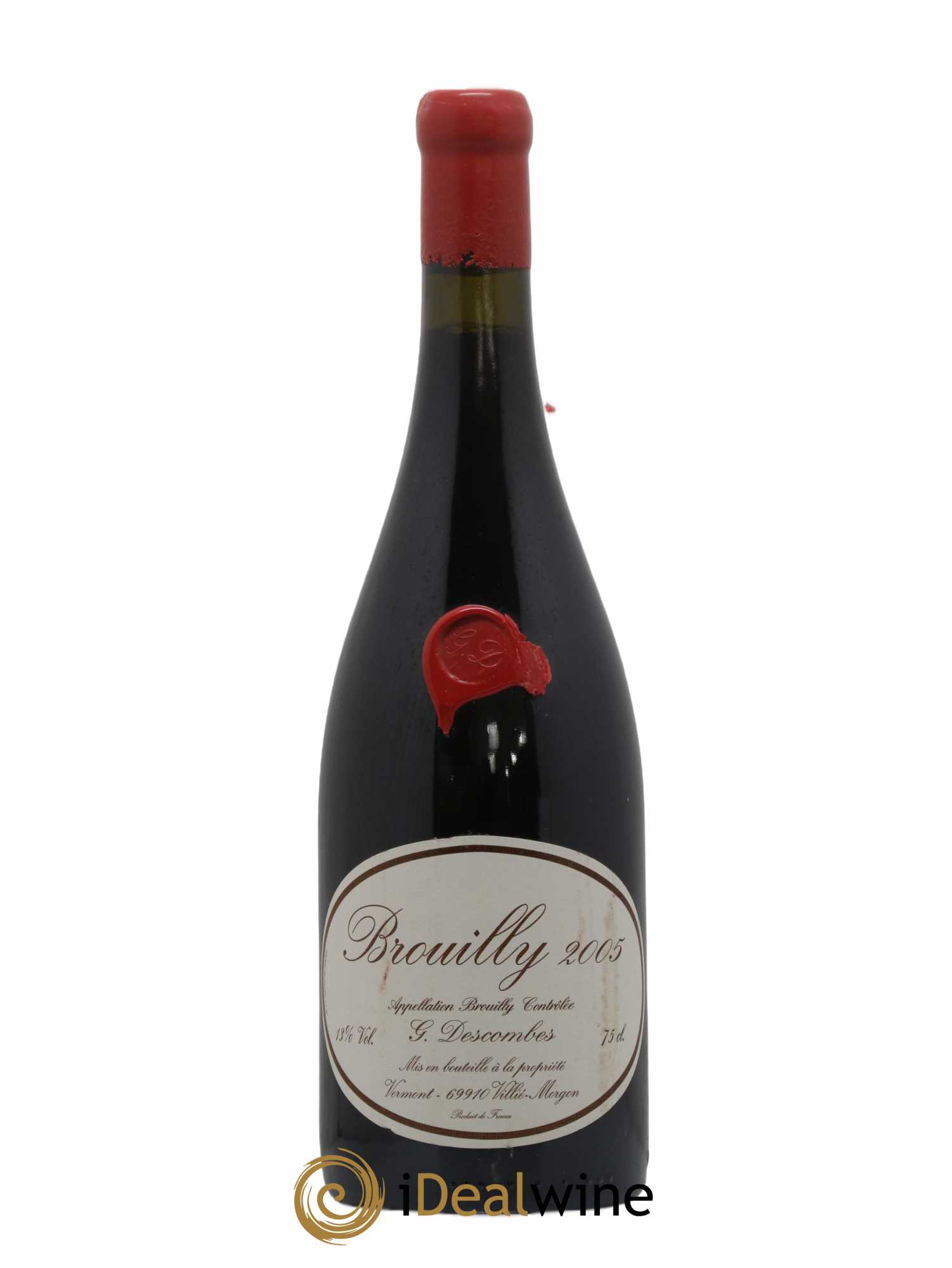 Brouilly Georges Descombes (Domaine) 2005 - Lot de 1 bouteille - 0