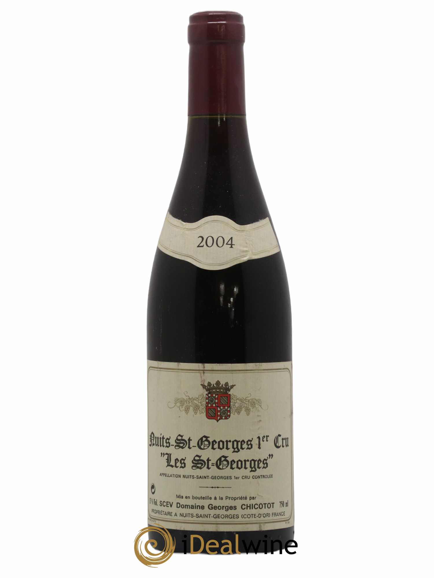 Nuits-Saint-Georges 1er Cru Les Saint-Georges Chicotot 2004 - Lot de 1 bouteille - 0