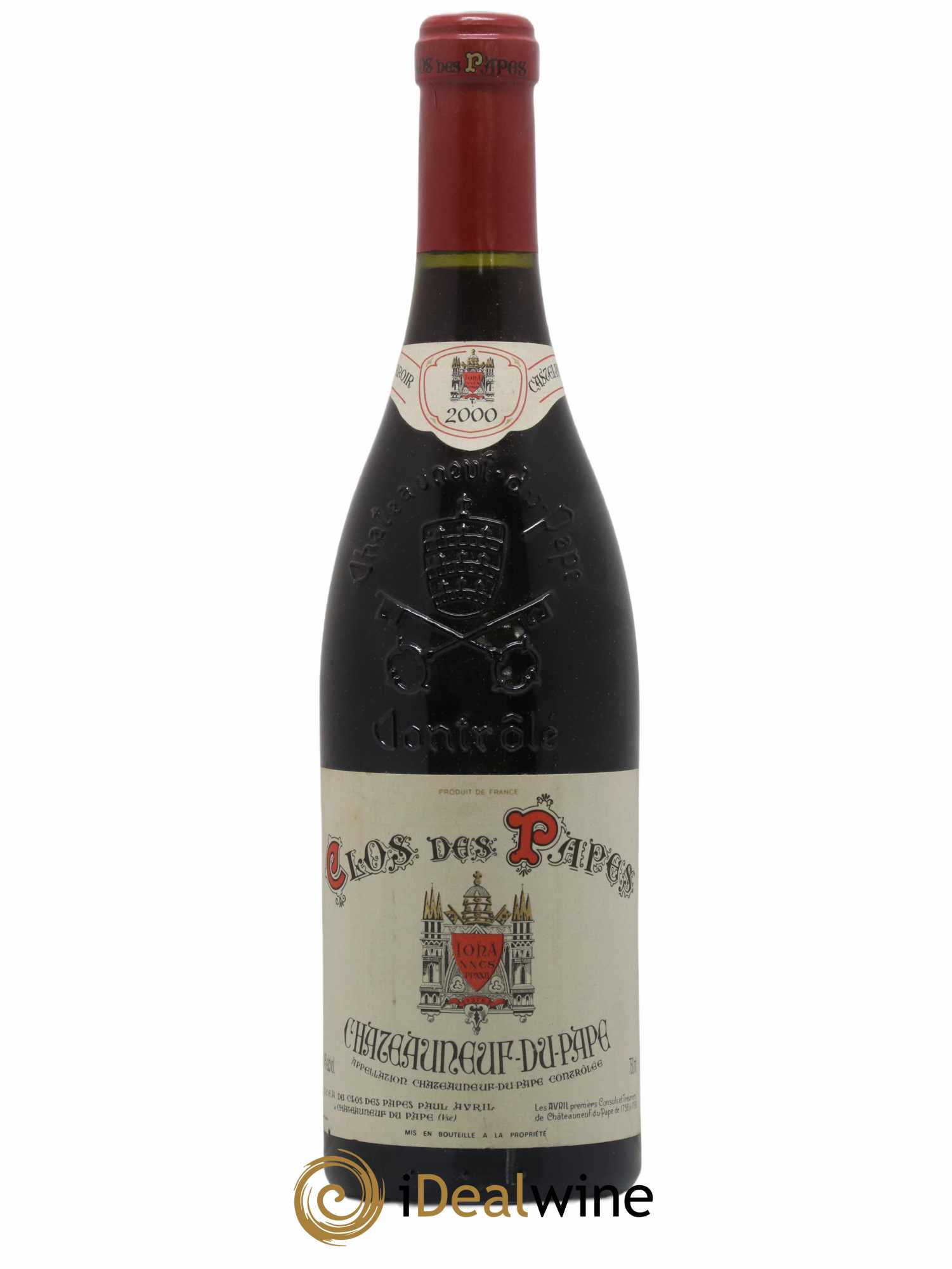 Châteauneuf-du-Pape Clos des Papes - Paul Avril 2000 - Lot de 1 bouteille - 0
