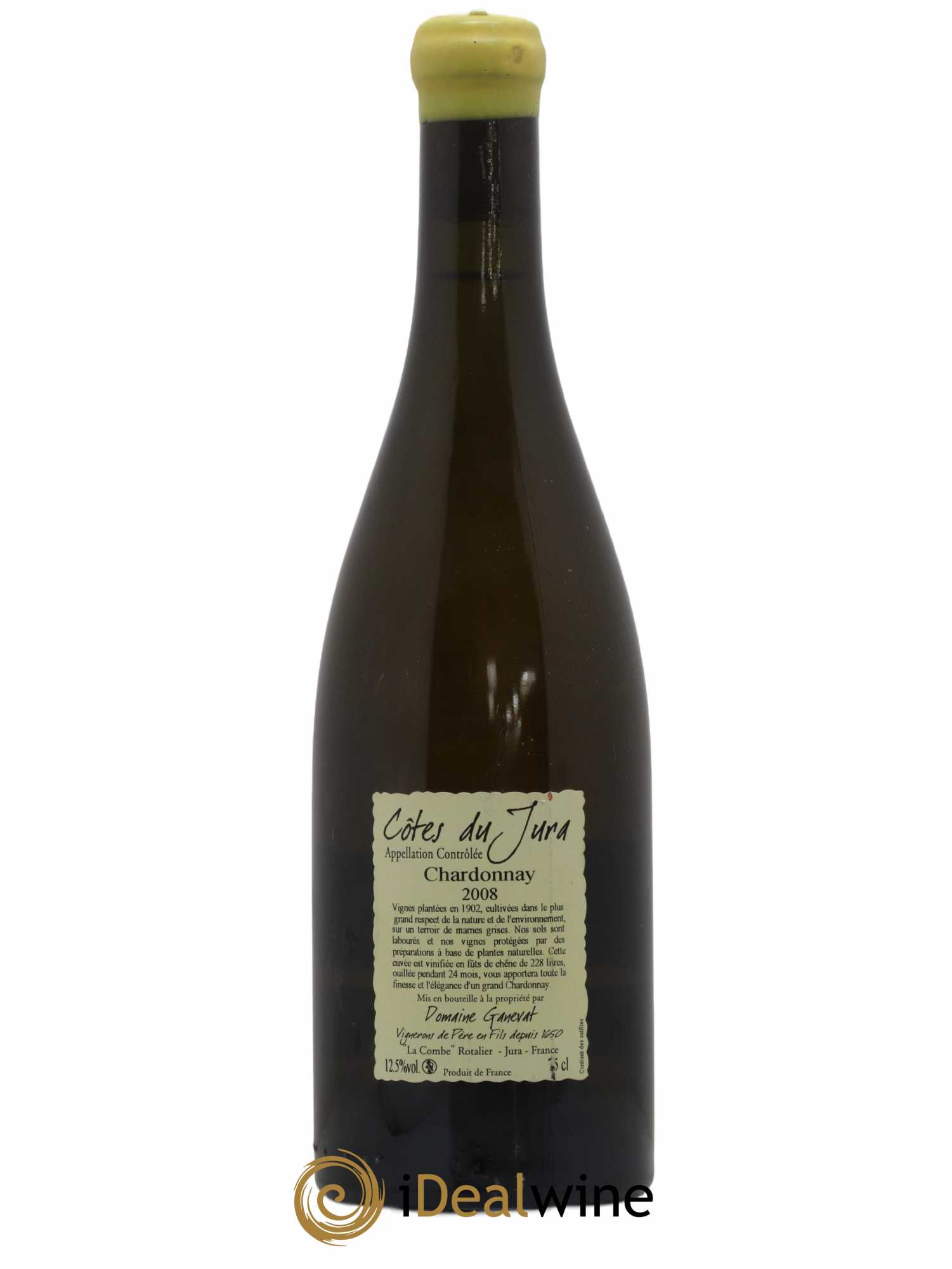 Côtes du Jura Les Chalasses Vieilles Vignes Jean-François Ganevat (Domaine) 2008 - Lot de 1 bouteille - 1