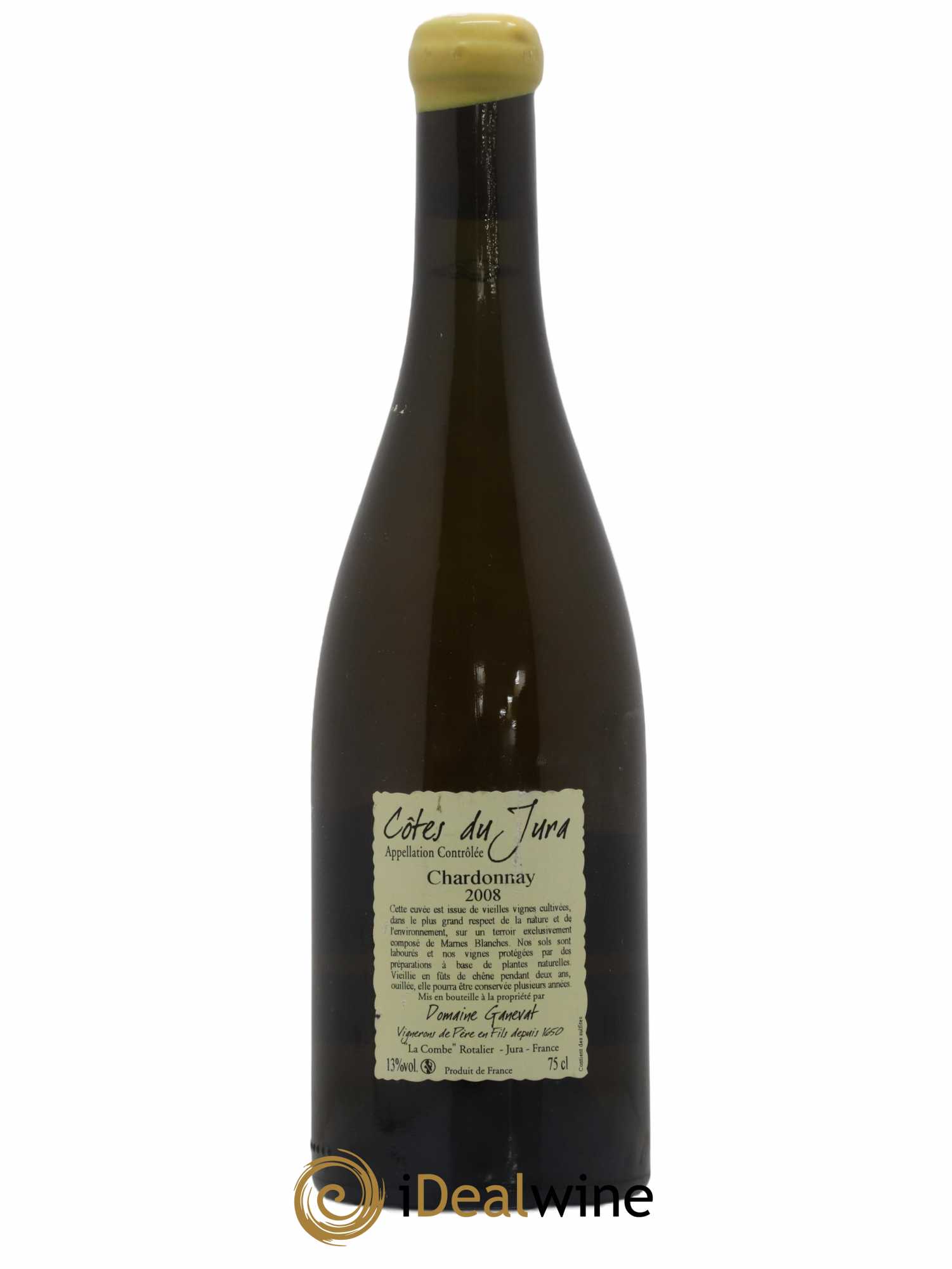Côtes du Jura Les Grands Teppes Vieilles Vignes Jean-François Ganevat (Domaine) 2008 - Lot de 1 bouteille - 1