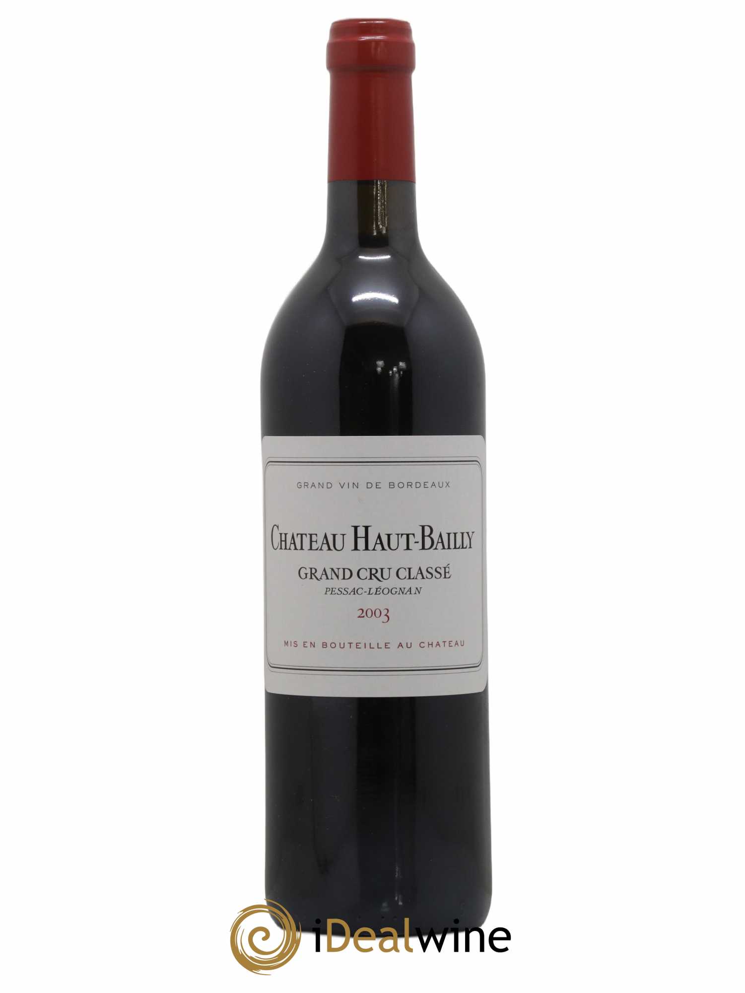 Château Haut-Bailly Cru Classé de Graves 2003 - Lot de 1 bouteille - 0