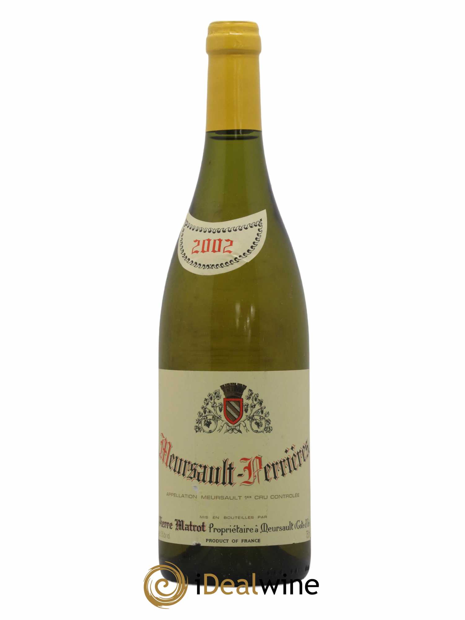 Meursault 1er Cru Perrières Matrot (Domaine) 2002 - Lot de 1 bouteille - 0
