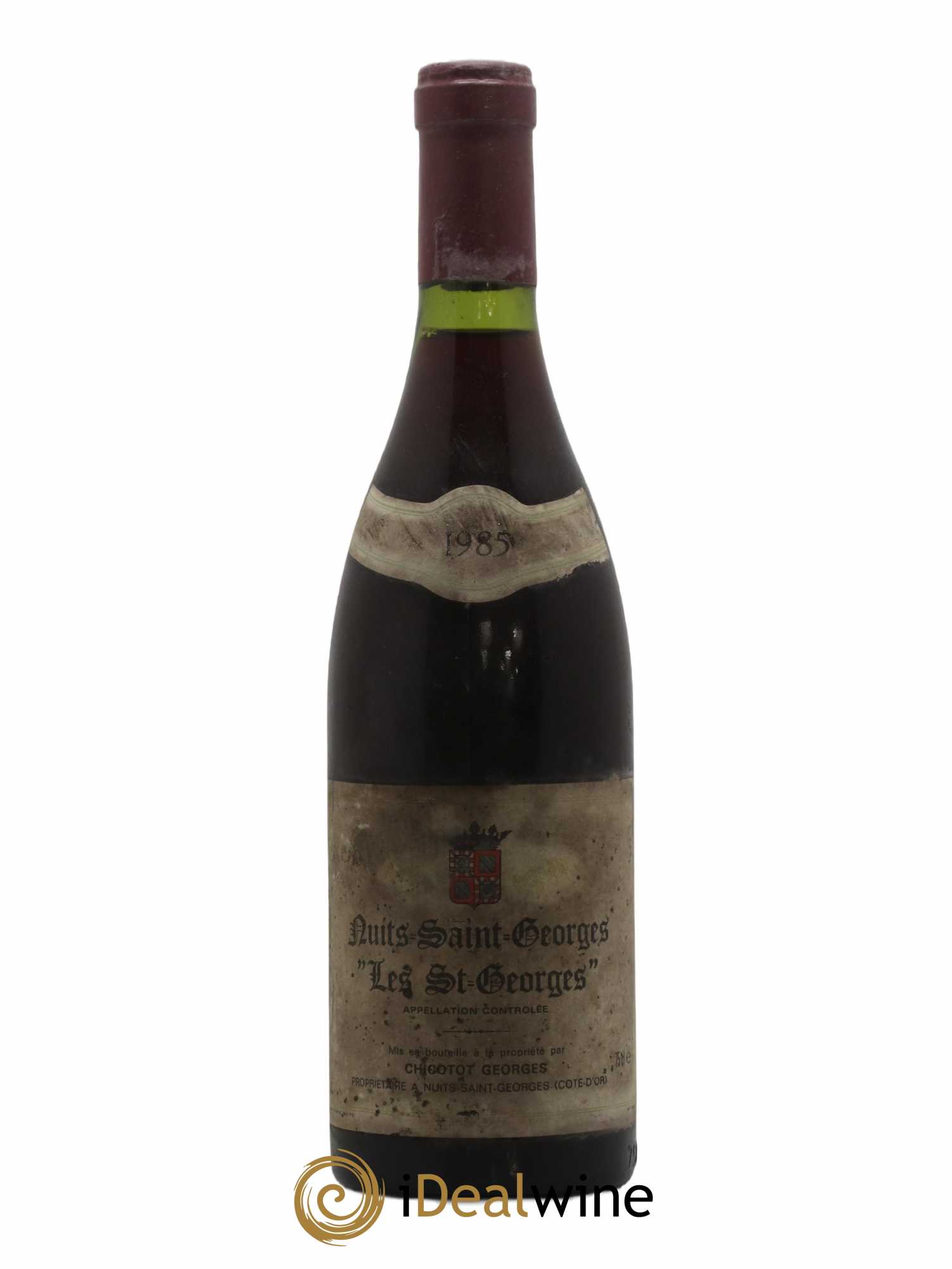 Nuits-Saint-Georges 1er Cru Les Saint-Georges Chicotot 1985 - Lot de 1 bouteille - 0
