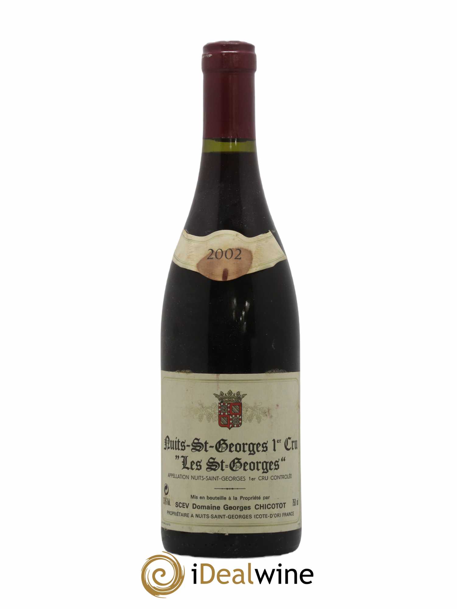 Nuits-Saint-Georges 1er Cru Les Saint-Georges Chicotot 2002 - Lot de 1 bouteille - 0
