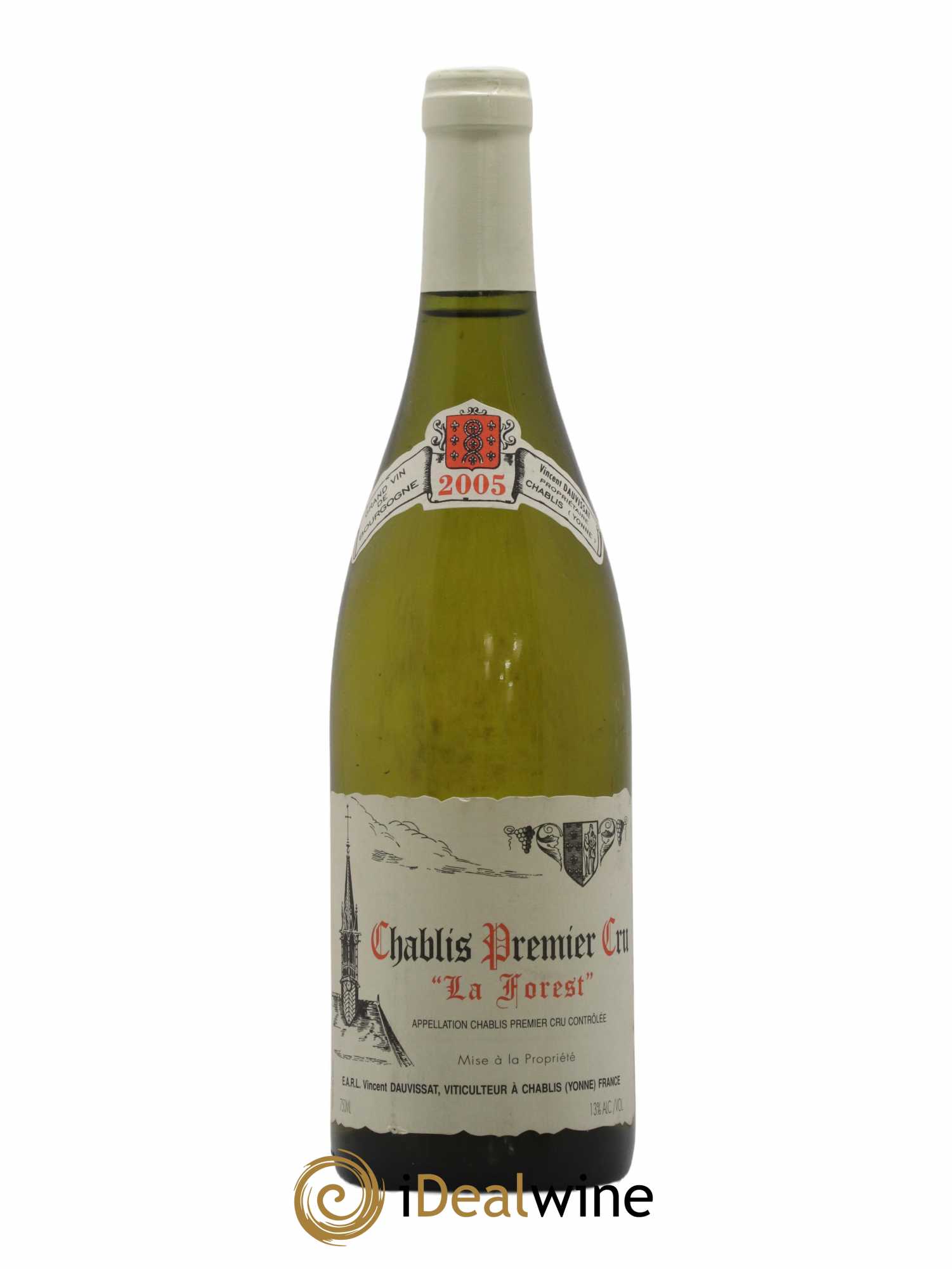 Chablis 1er Cru La Forest Vincent Dauvissat (Domaine) 2005 - Lot de 1 bouteille - 0