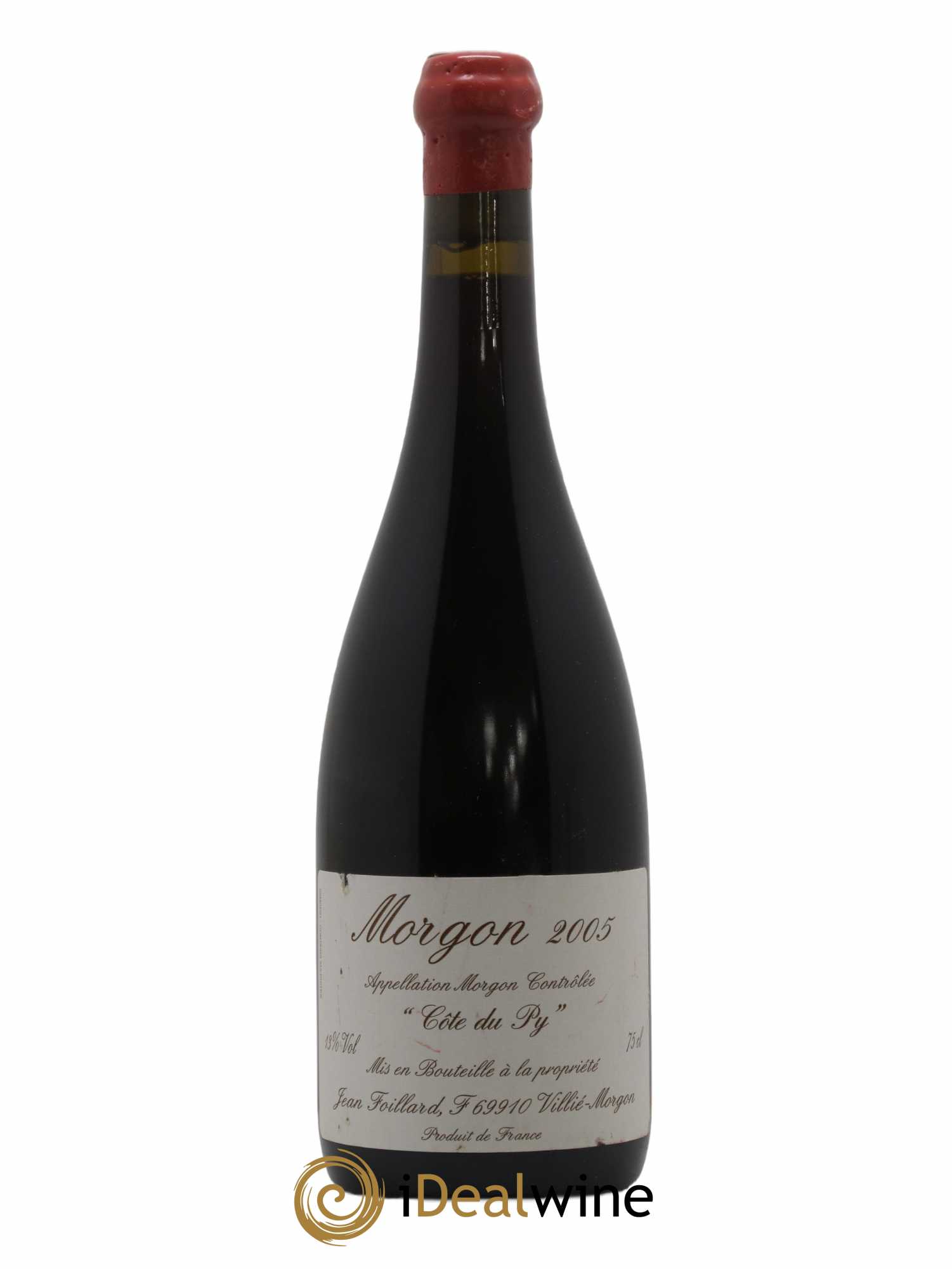 Morgon Côte du Py Jean Foillard 2005 - Lot de 1 bouteille - 0