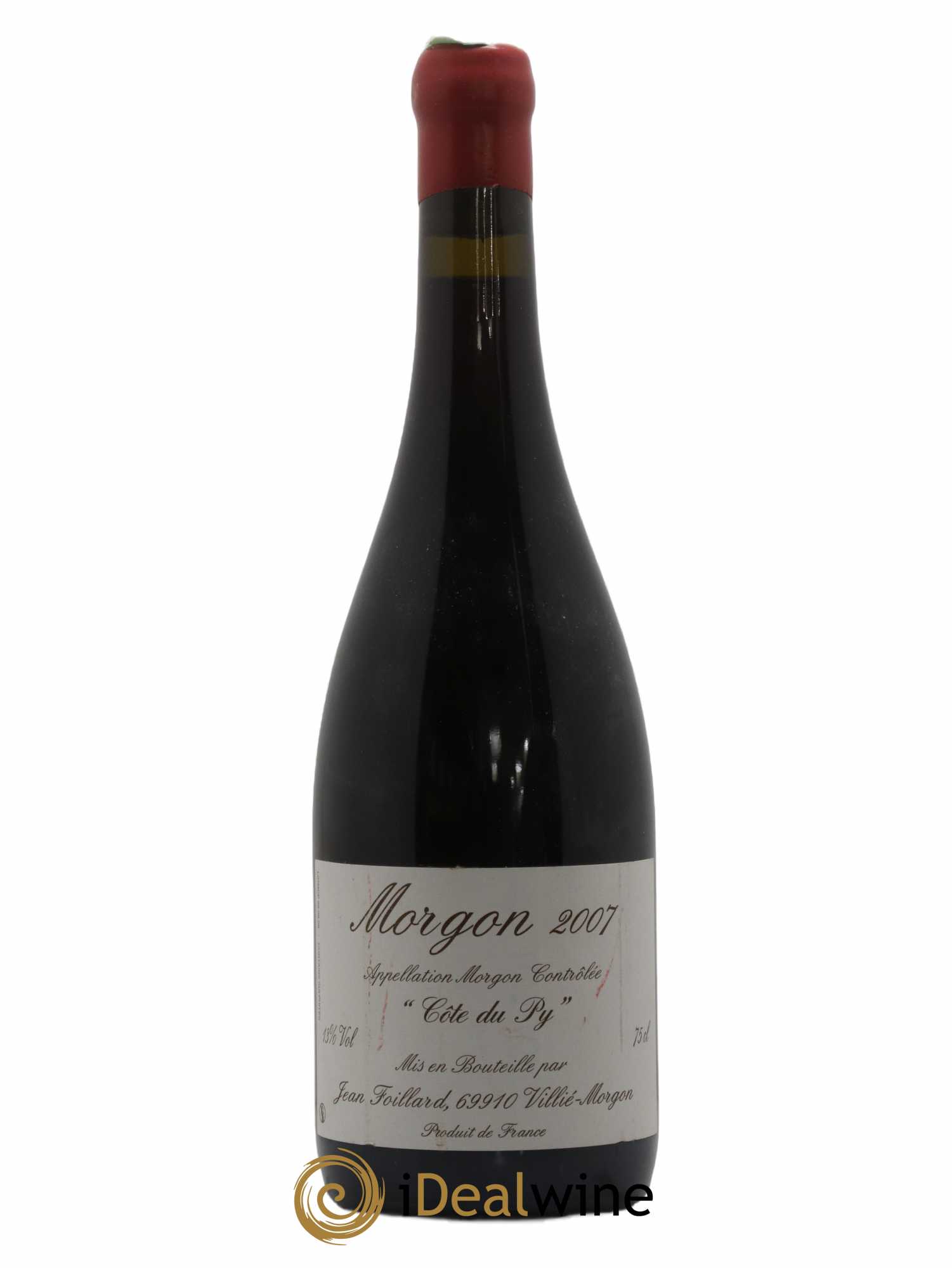 Morgon Côte du Py Jean Foillard 2007 - Lot de 1 bouteille - 0