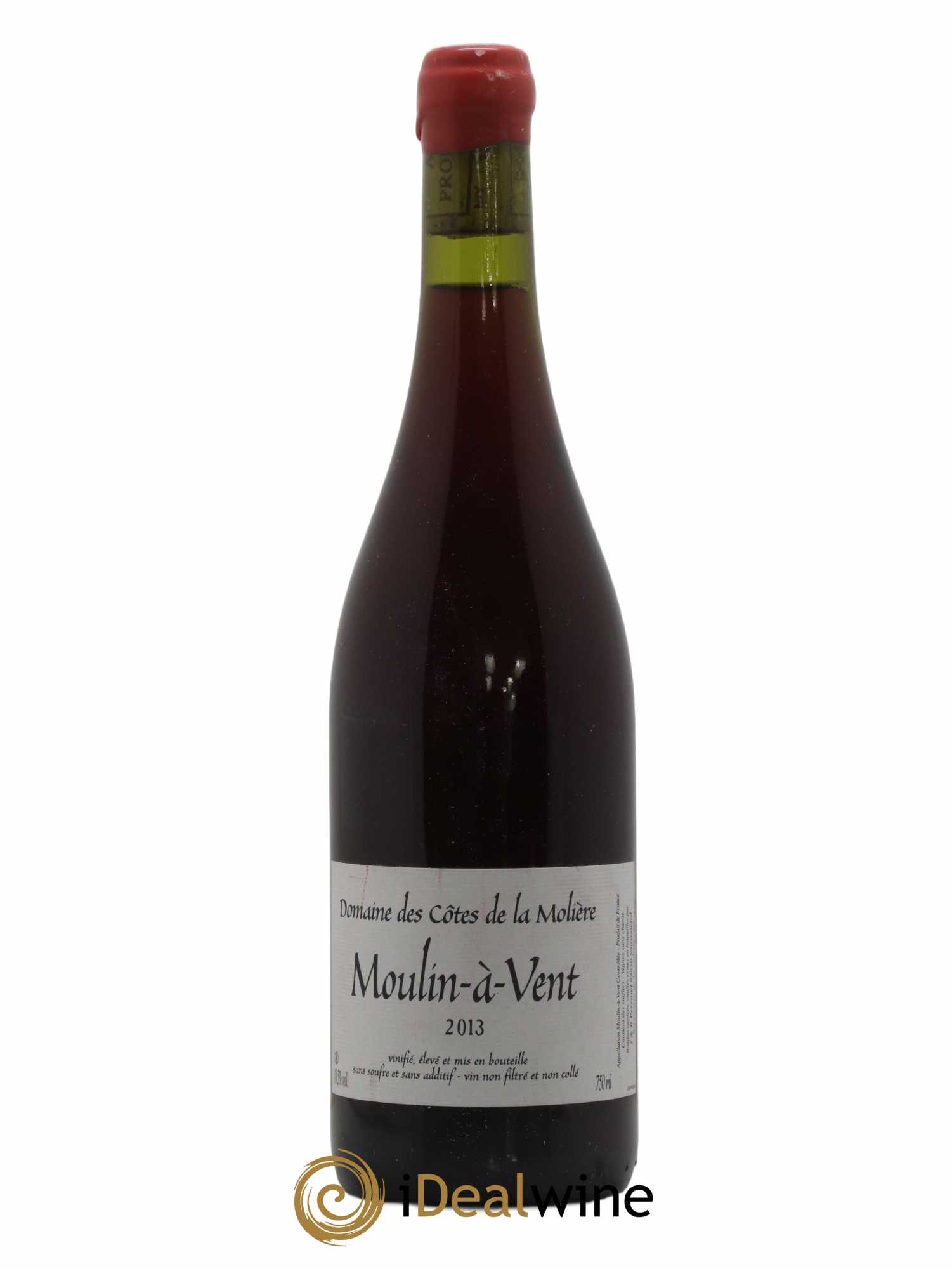 Moulin-à-Vent Domaine Côte de La Molière Perraud 2013 - Posten von 1 Flasche - 0