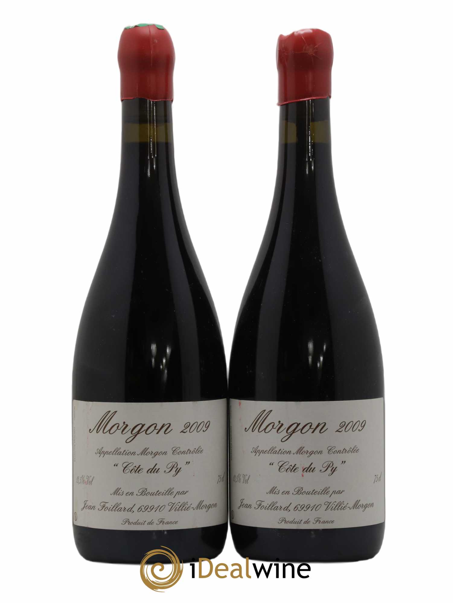 Morgon Côte du Py Jean Foillard 2009 - Lot de 2 bouteilles - 0