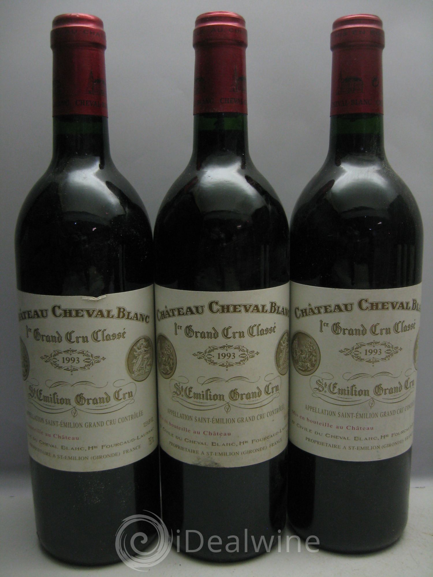 Château Cheval Blanc 1er Grand Cru Classé A 1993 - Lot de 6 bouteilles - 0