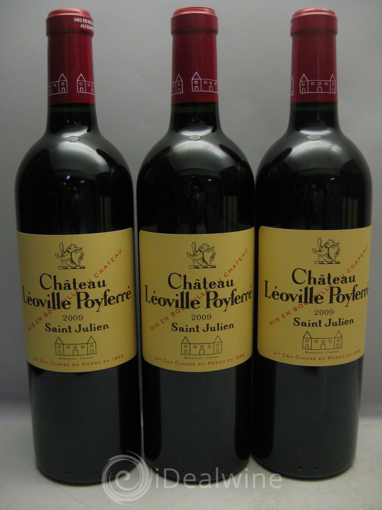 Château Léoville Poyferré 2ème Grand Cru Classé 2009 - Lot de 12 bouteilles - 2