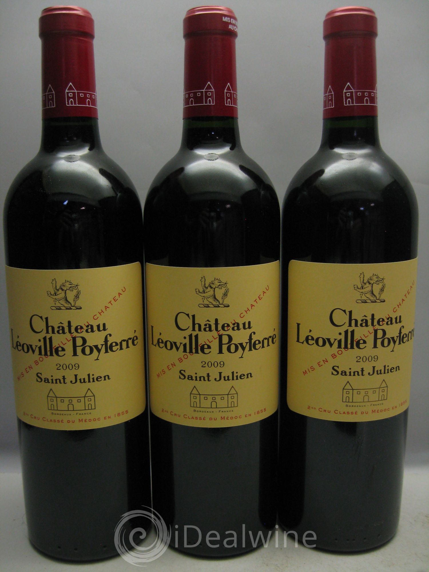 Château Léoville Poyferré 2ème Grand Cru Classé 2009 - Lot de 12 bouteilles - 3