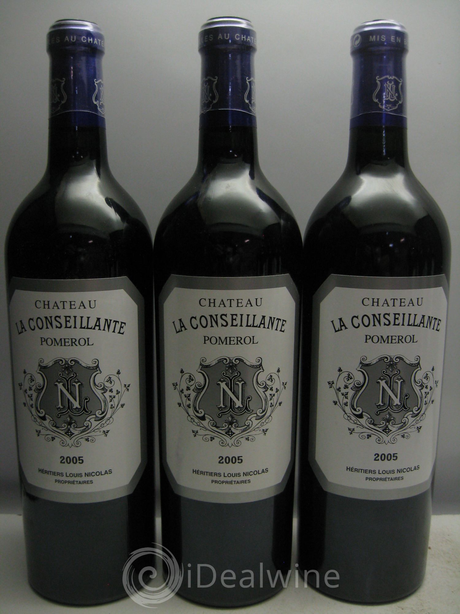 Château la Conseillante (CB sans couvercle) 2005 - Lot de 12 bouteilles - 0