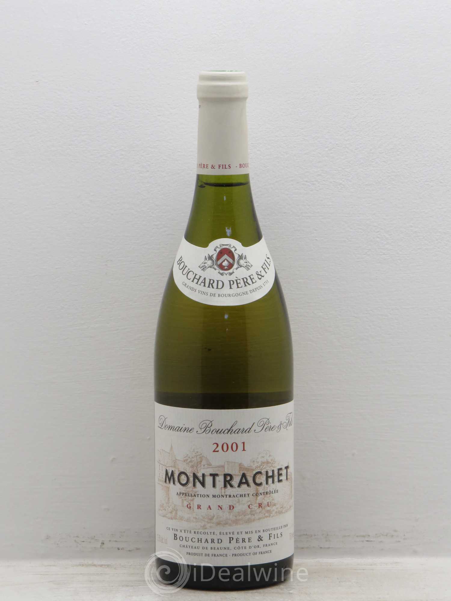 Montrachet Grand Cru Bouchard Père & Fils 2001 - Lot de 1 bouteille - 0