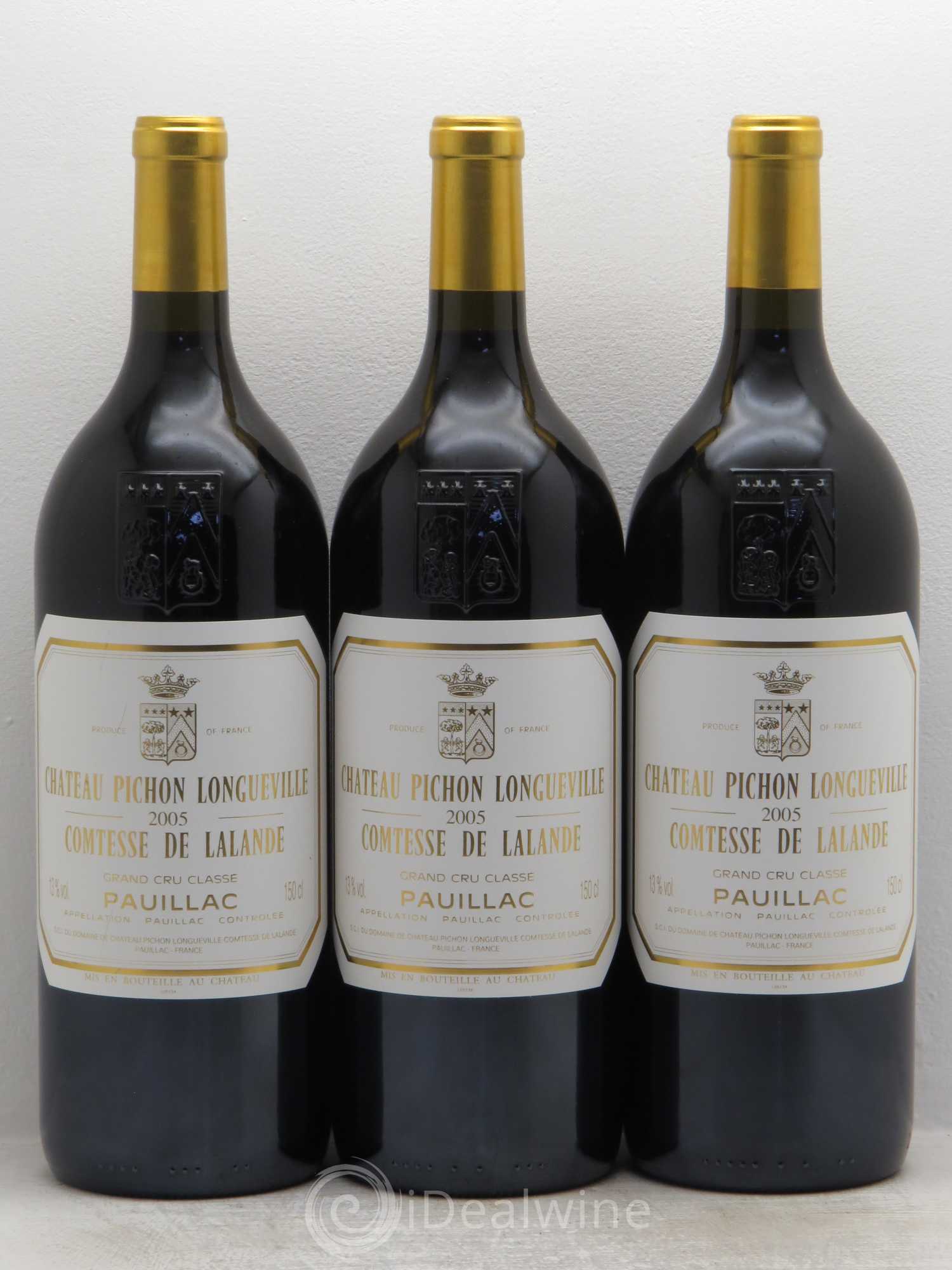 Château Pichon Longueville Comtesse de Lalande 2ème Grand Cru Classé 2005 - Lot de 3 magnums - 0