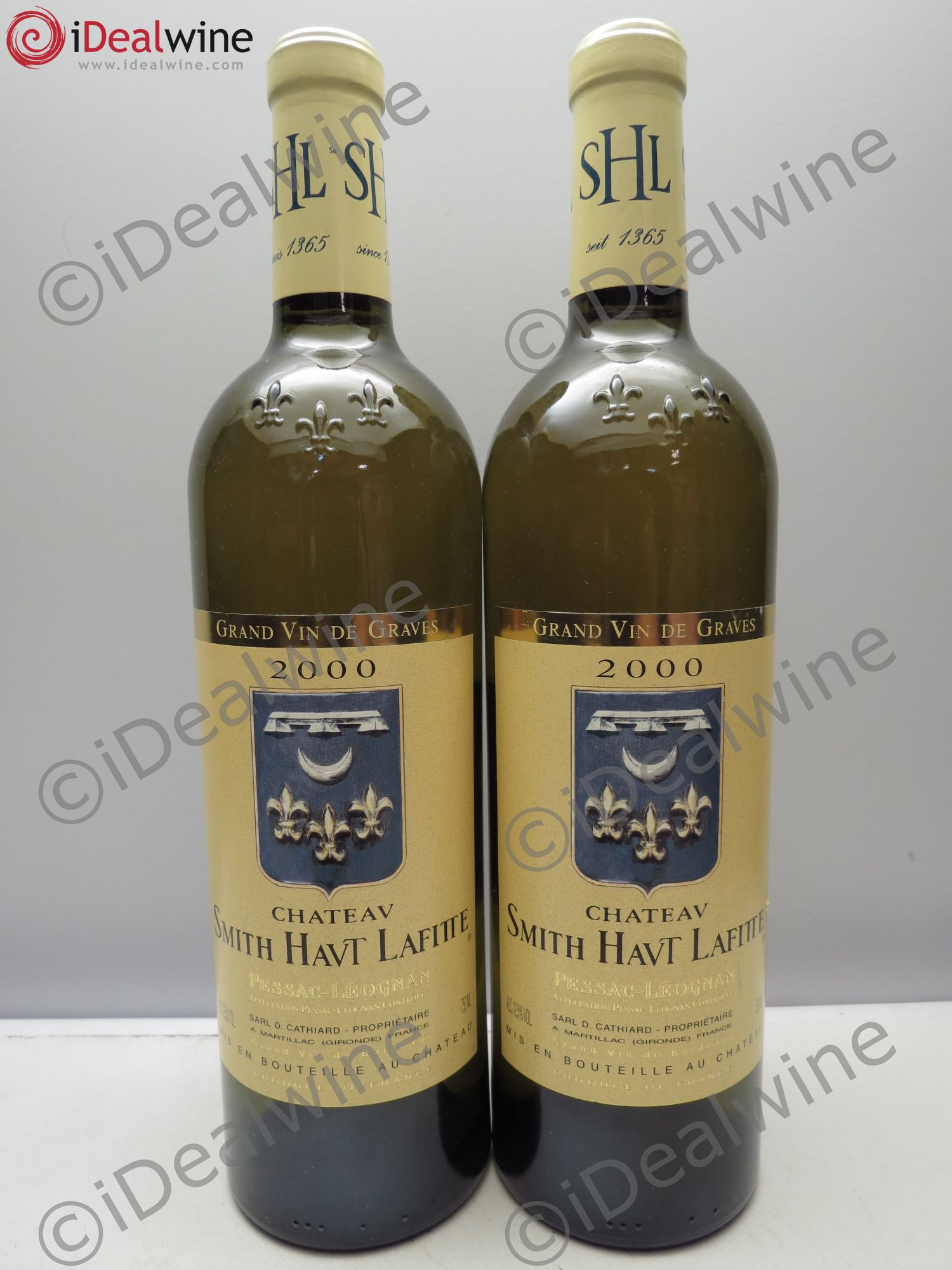 Château Smith Haut Lafitte 2000 - Lot de 2 bouteilles - 0