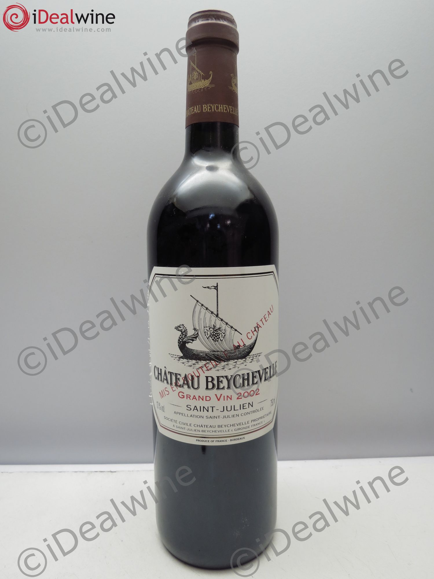 Château Beychevelle 4ème Grand Cru Classé 2002 - Lot de 6 bouteilles - 0