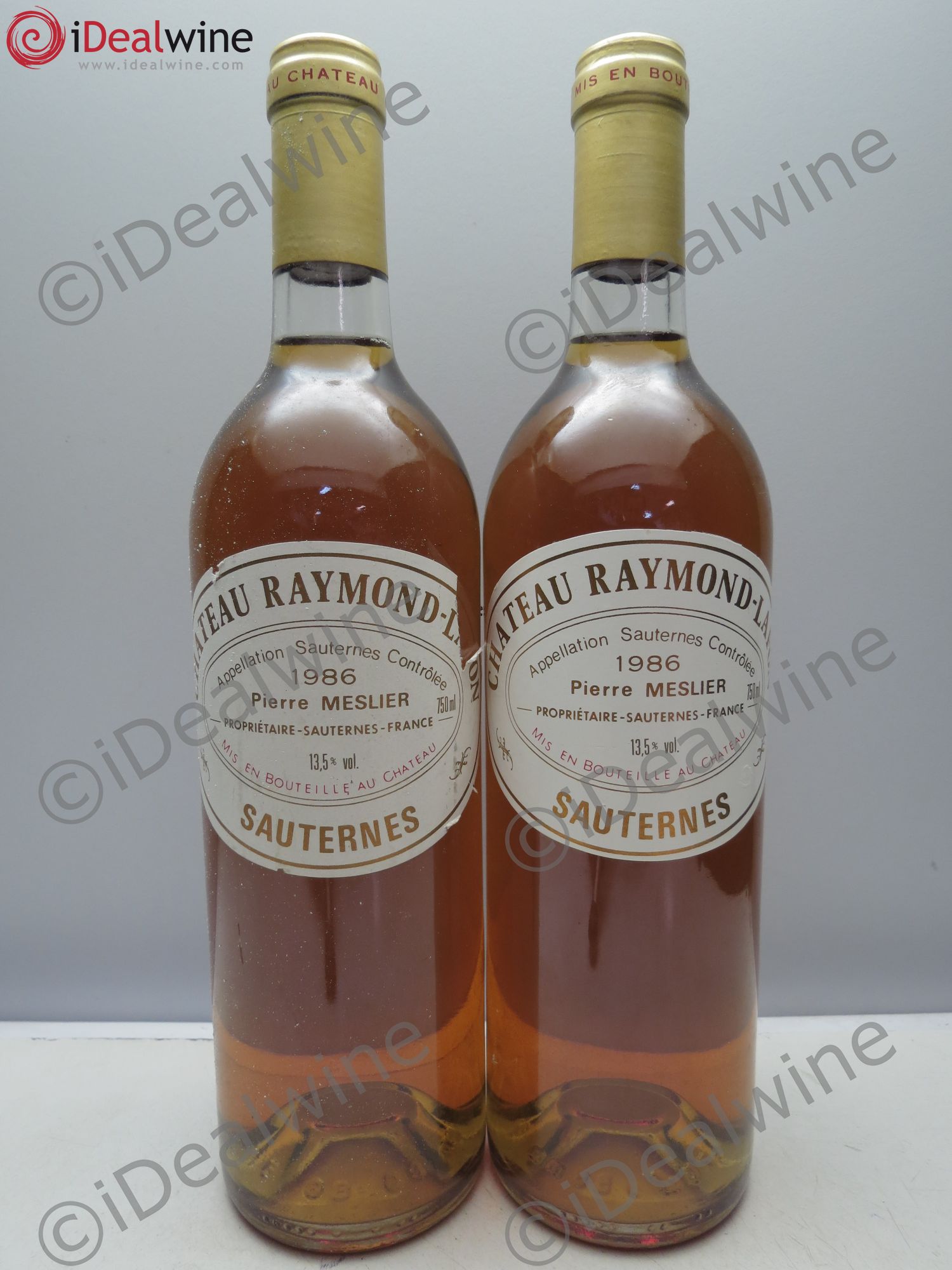 Château Raymond Lafon 1986 - Lotto di 2 bottiglie - 0
